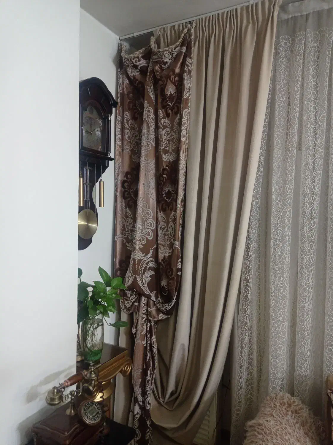 والان شیک وبه روز|پرده، رانر، رومیزی|شاهین‌شهر, مسکن مهر|دیوار