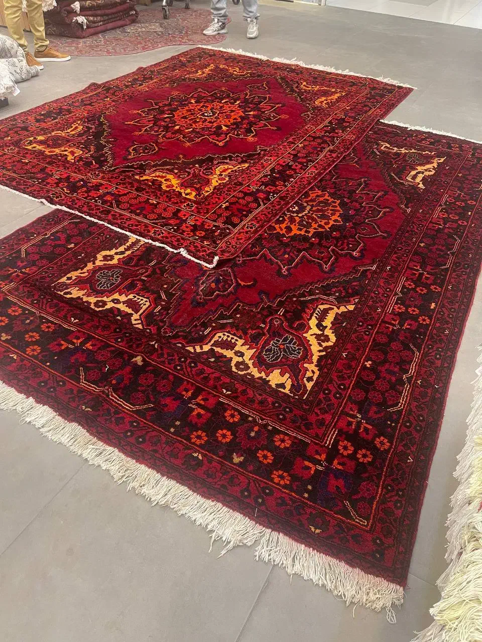 فرش دستباف (بساک)۹ متری و ۸ متری فردوس|فرش|مشکین‌دشت, |دیوار