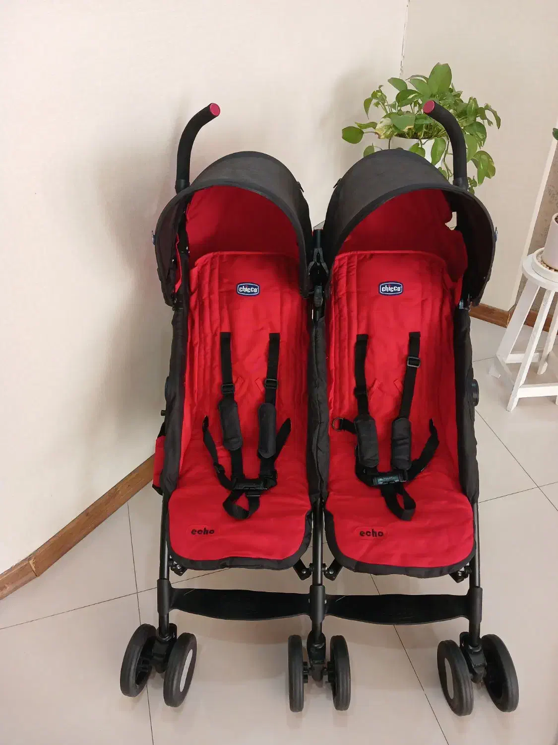 کالسکه عصایی دوقلو چیکو|کالسکه و لوازم جانبی|مشهد, خاتم الانبیا|دیوار