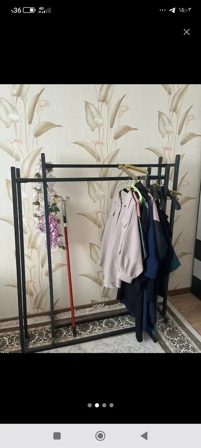 رگال فلزی جنس خوب|بندرخت و رختآویز|مشهد, دانشجو|دیوار