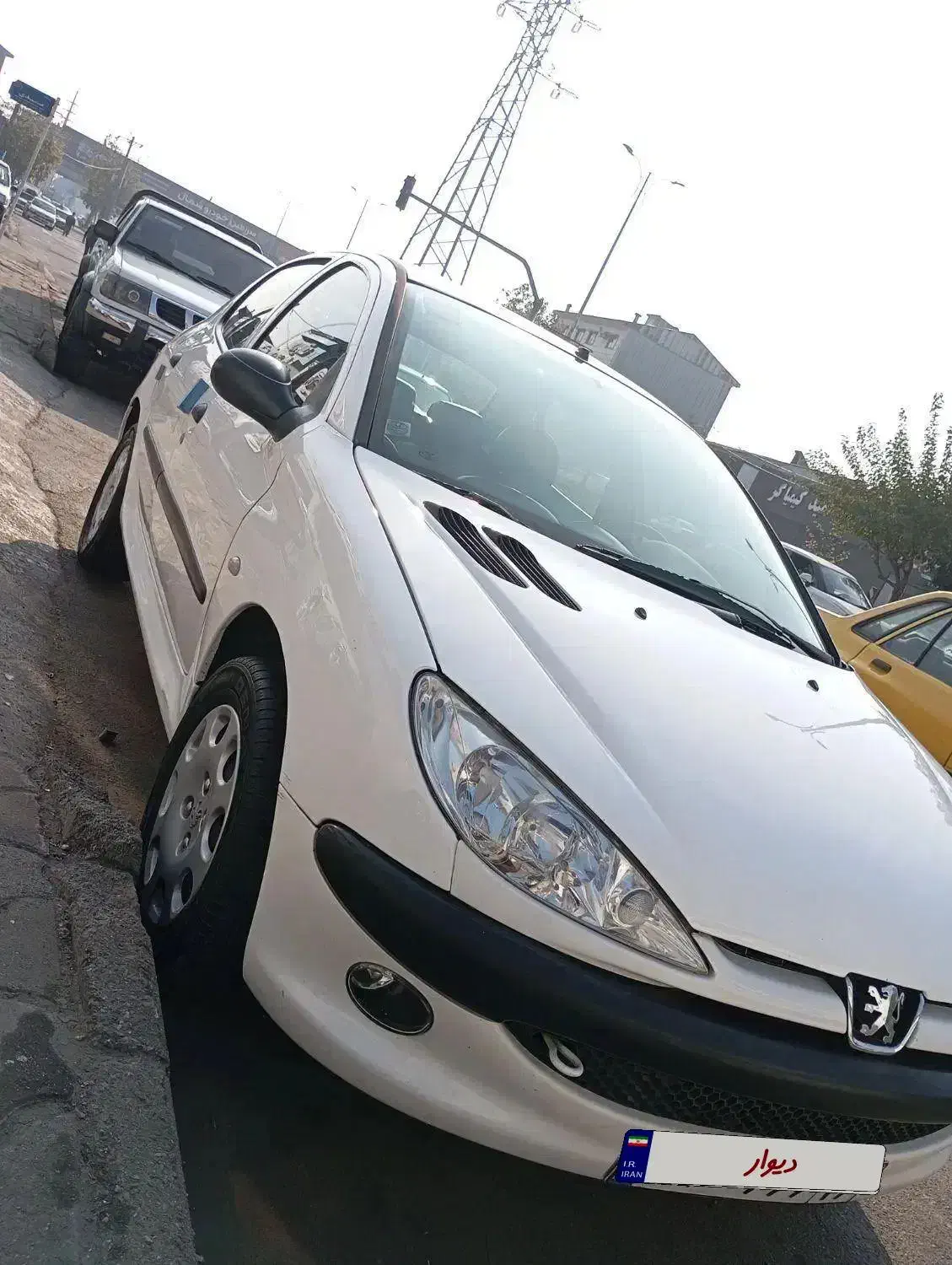 206مدل1396بدون رنگ آپشنال|خودرو سواری و وانت|رشت, جانبازان|دیوار