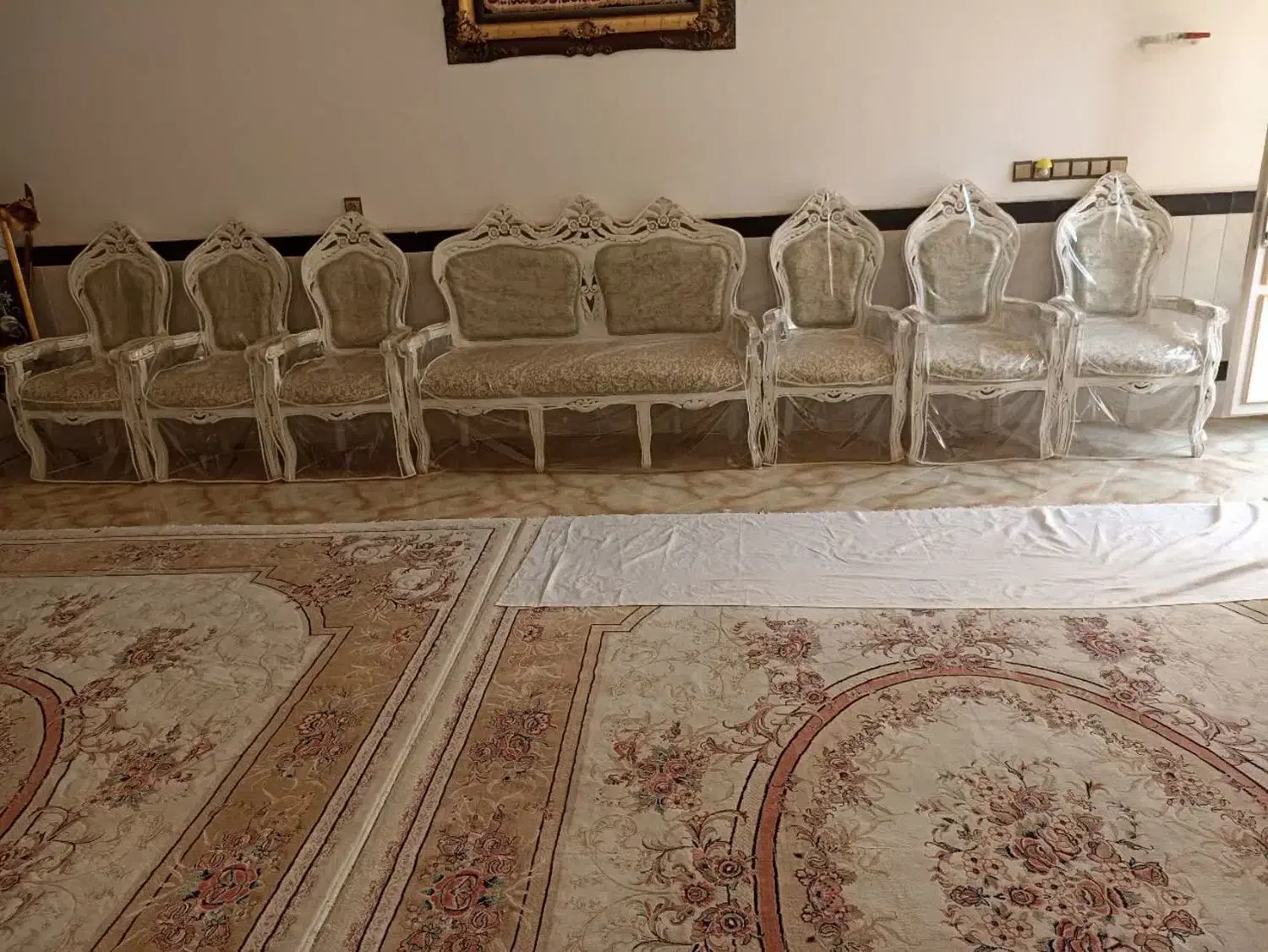 مبل استیل شیک|مبلمان خانگی و میز عسلی|قم, باجک یک|دیوار