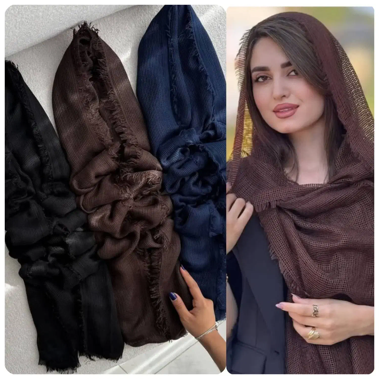 شال نخ حصیری|لباس|شیراز, شاهچراغ|دیوار