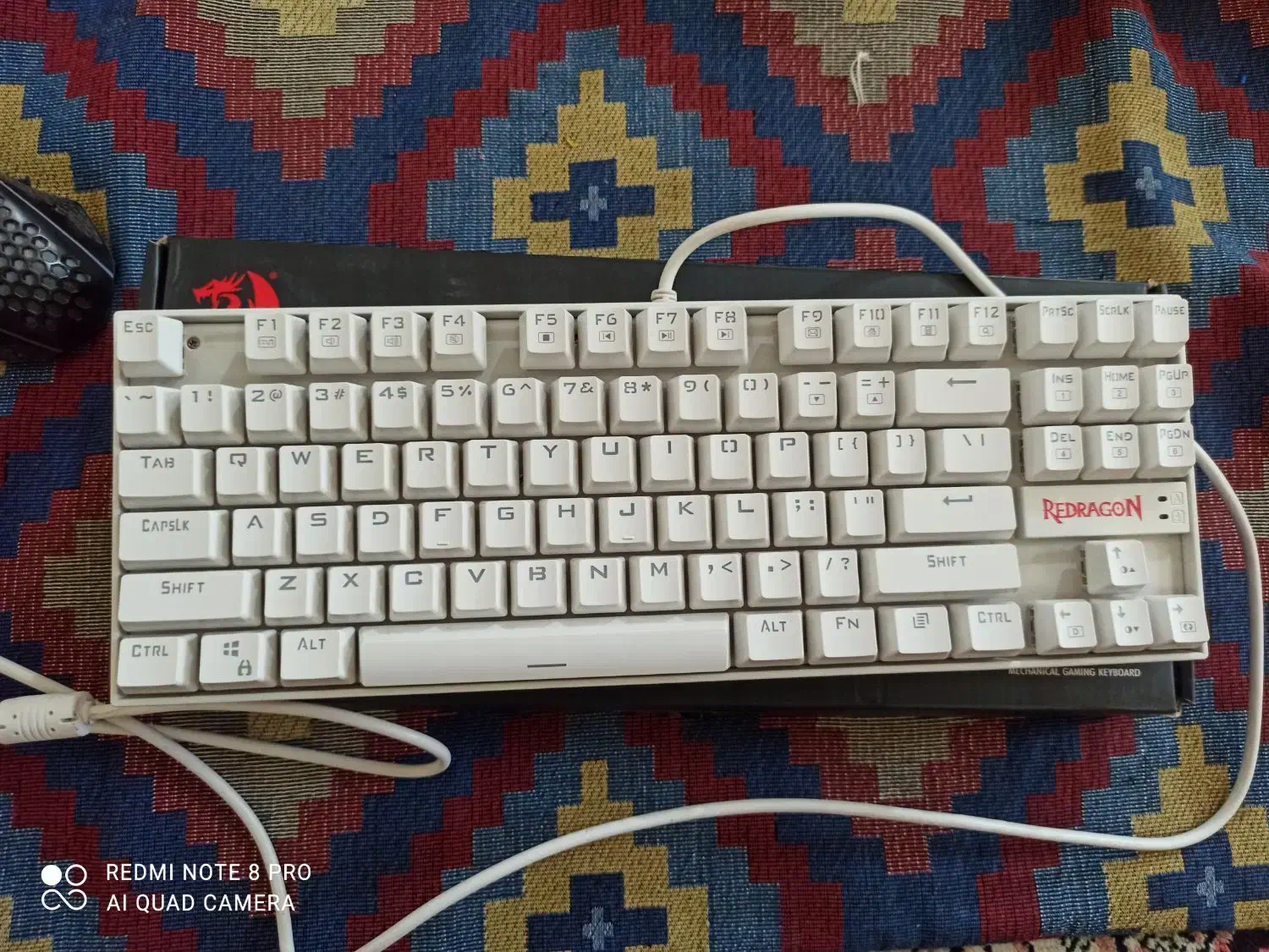 موس کیبورد مکانیکال رد دراگون red switch|قطعات و لوازم جانبی رایانه|سنندج, |دیوار