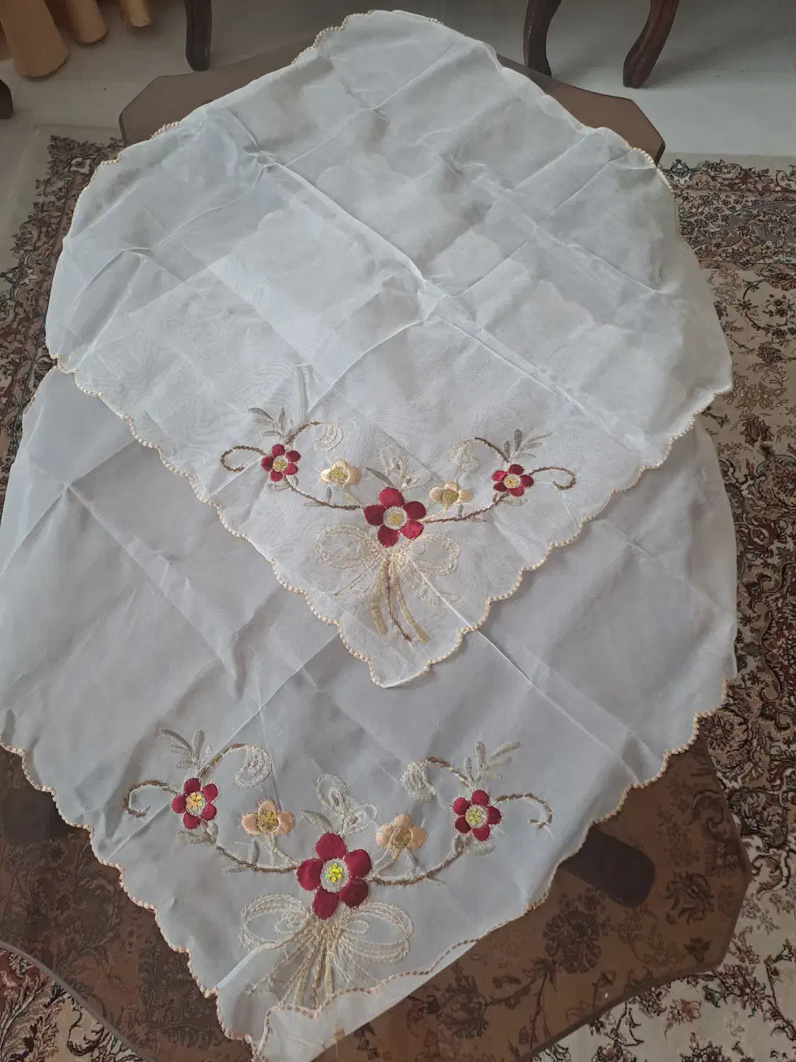 داخل بوفه ای و رو میزی|پرده، رانر، رومیزی|همدان, |دیوار