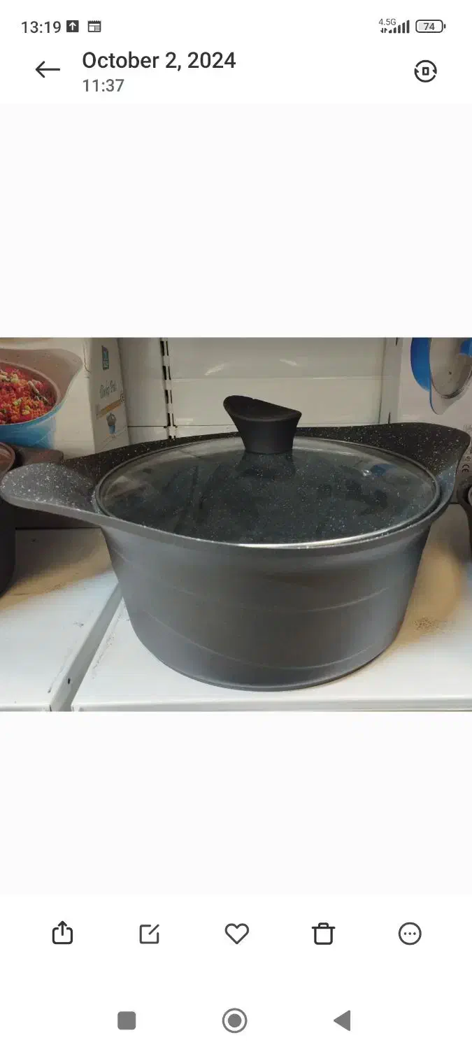 قابلمه گرانیت نو سایز ۲۸|ظروف پختوپز|تهران, سازمان آب|دیوار