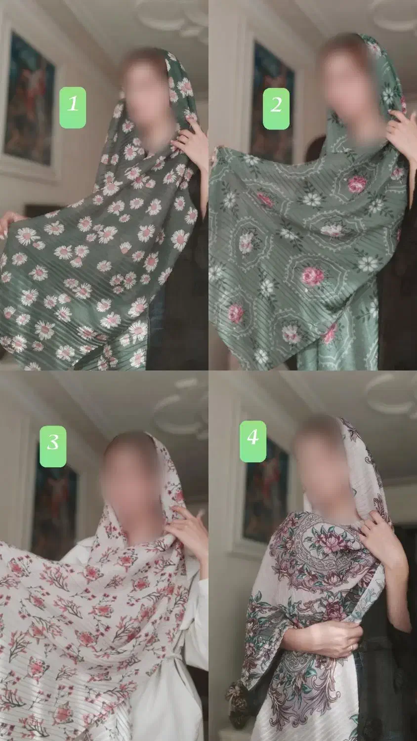 شال و روسری با قیمت تولیدی ،ارزان و با کیفیت|لباس|همدان, |دیوار