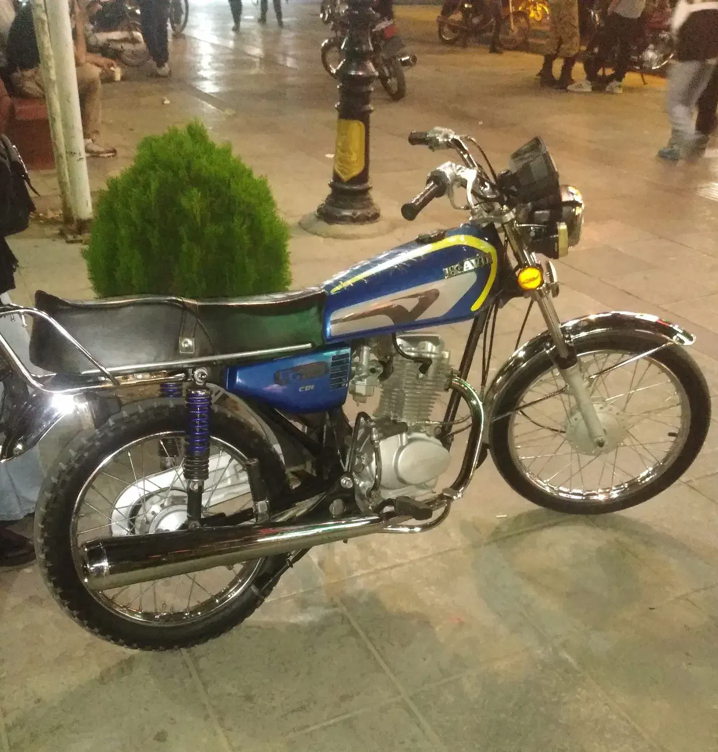 موتور سیکلت کویر ۱۲۵ مدل ۸۸ مزایده ای|موتورسیکلت|تاکستان, |دیوار