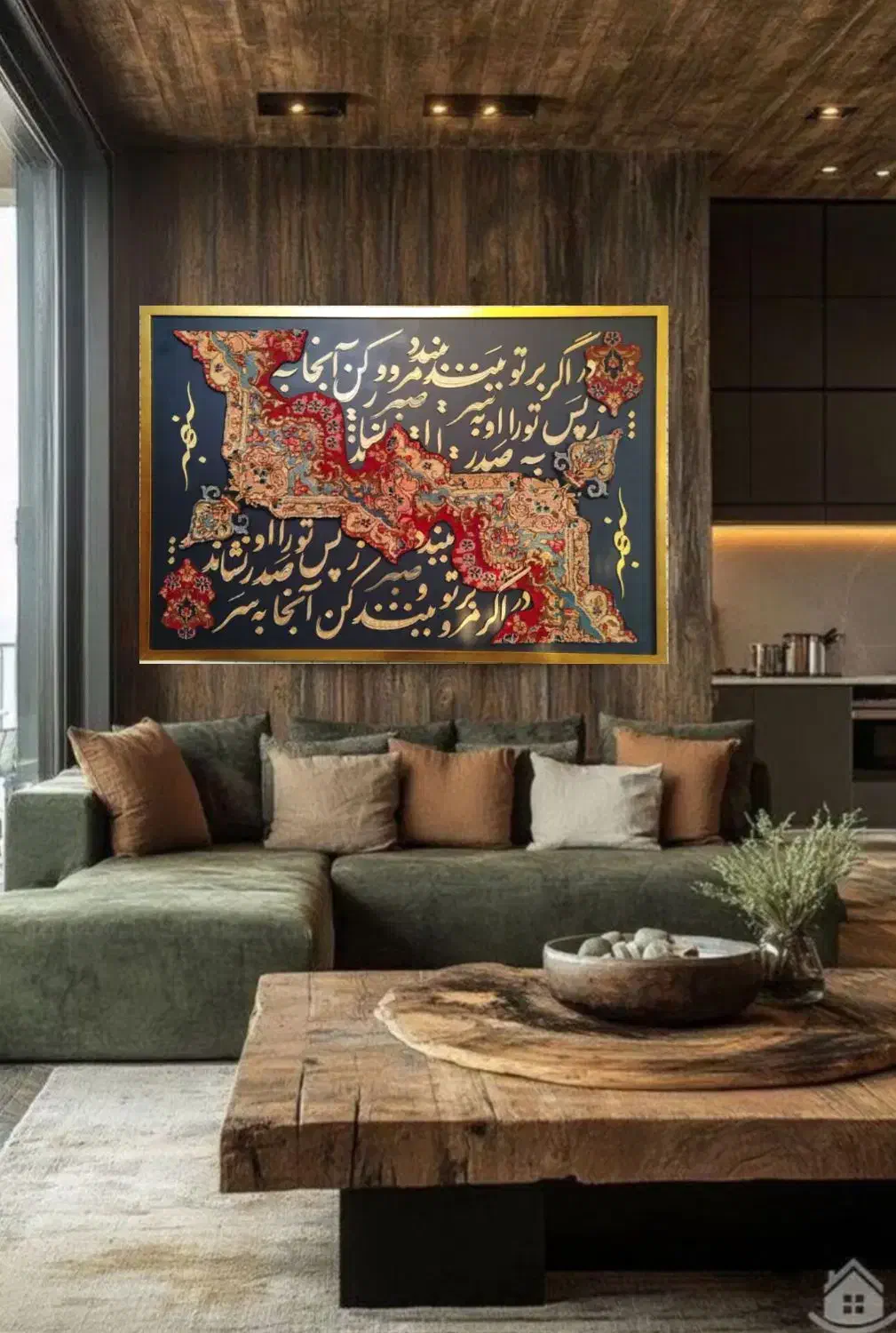 تابلو فرش|تابلو، نقاشی، عکس|تهران, شهرک دانشگاه شریف|دیوار