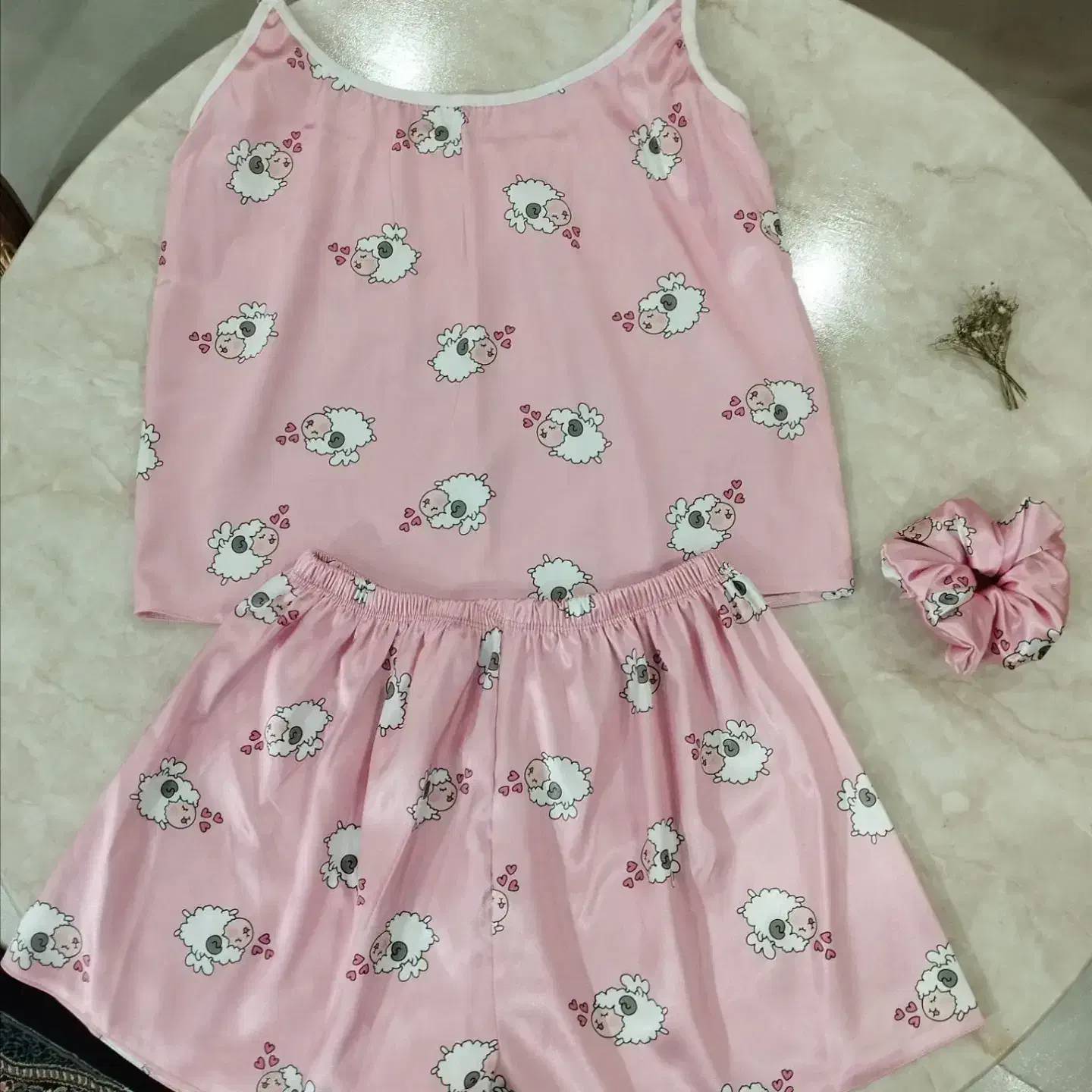 ست تاپ شورتک ساتن چاپی|لباس|سبزوار, هویزه|دیوار