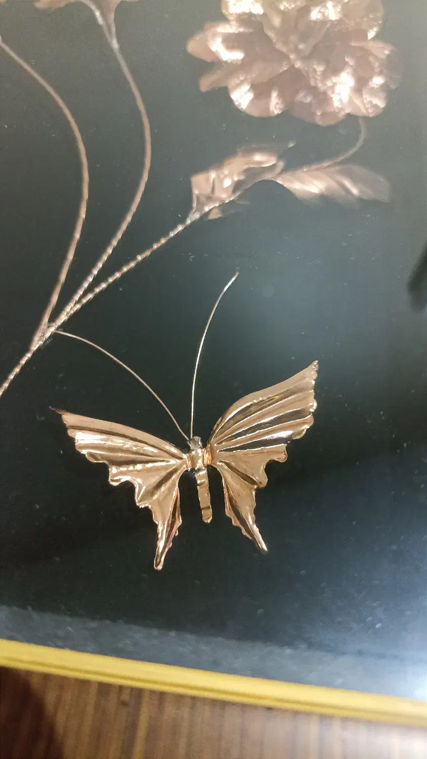 تابلو چهار گل مسی|تابلو، نقاشی، عکس|تهران, سازمان برنامه جنوبی|دیوار