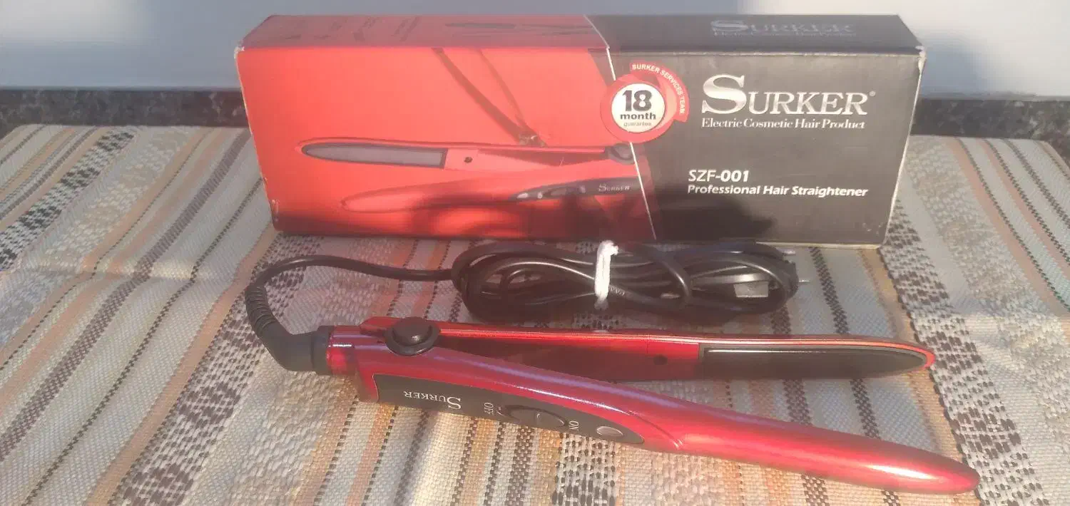 اتو موی SURKER|آرایشی، بهداشتی، درمانی|وحیدیه, |دیوار