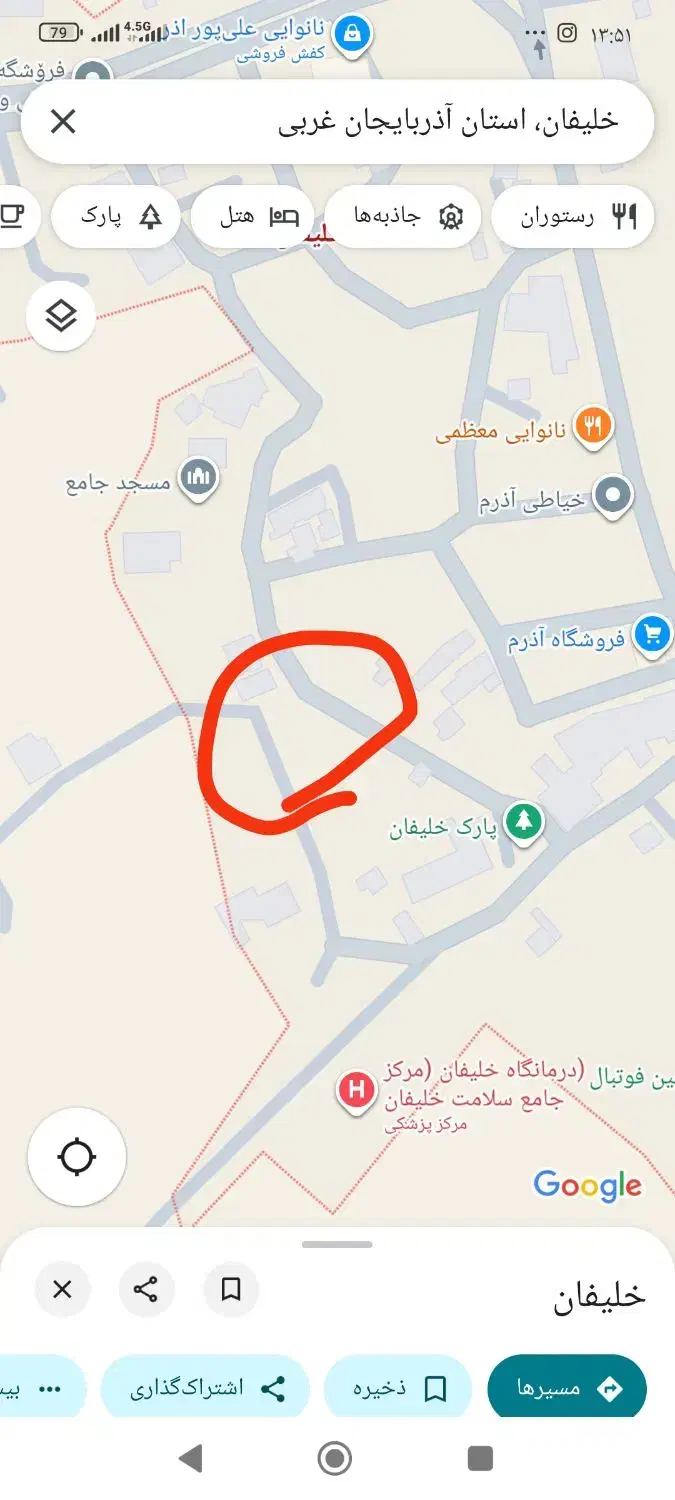 زمین 140متری دو‌نبش|فروش زمین و ملک کلنگی|خلیفان, |دیوار