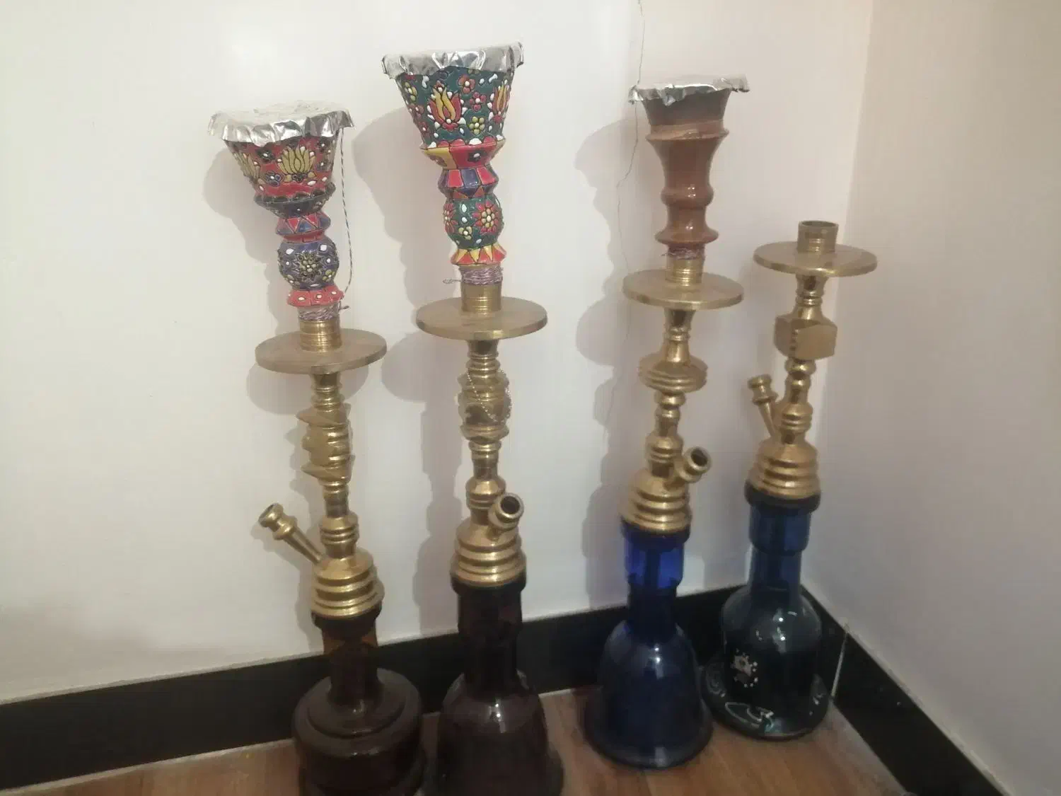 قلیان برنجه اصل مهر دار|کلکسیون و سرگرمی|سنندج, |دیوار