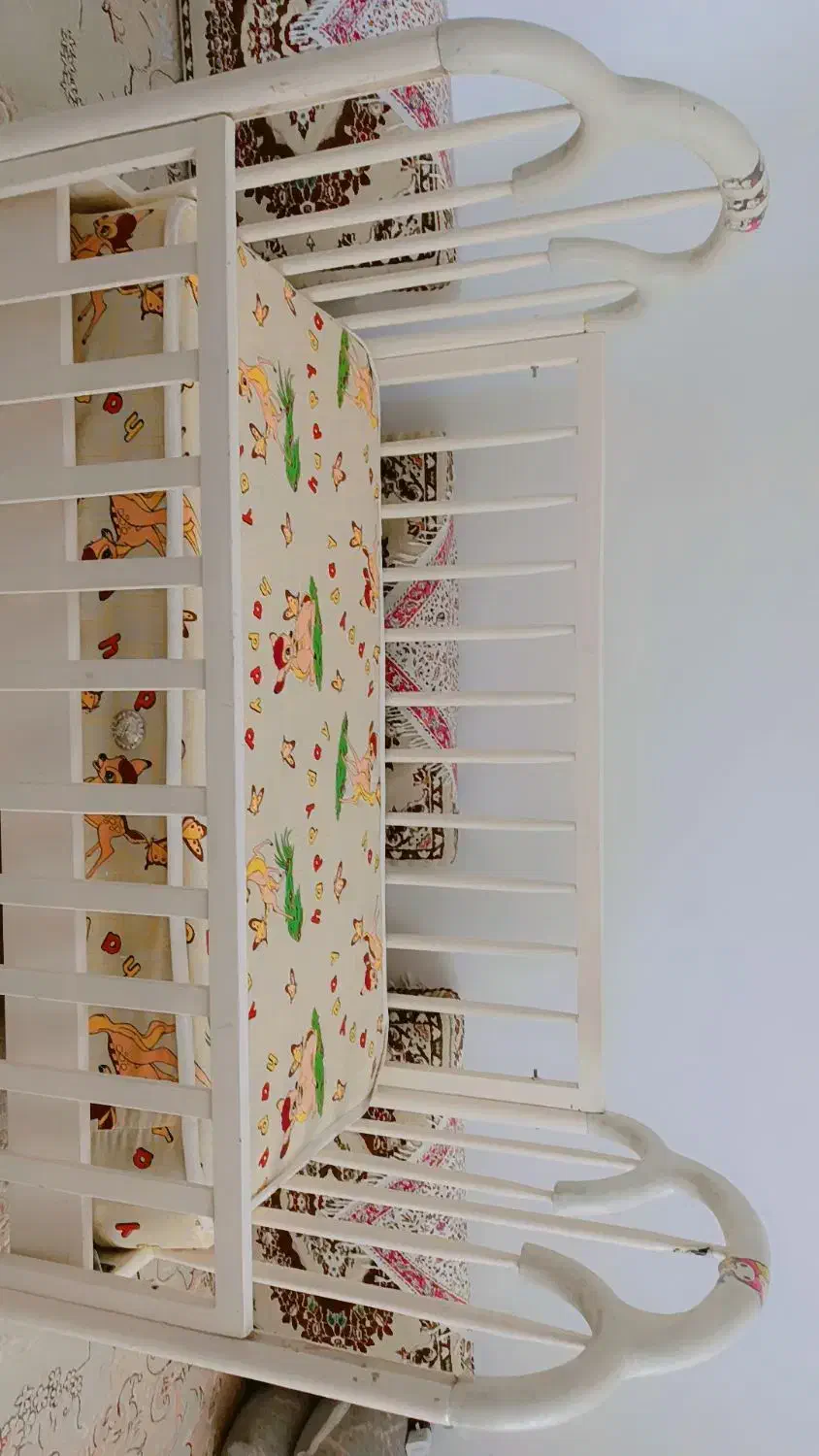 تخت کودک باتشک درحدنو|تخت و سرویس خواب|سنندج, |دیوار