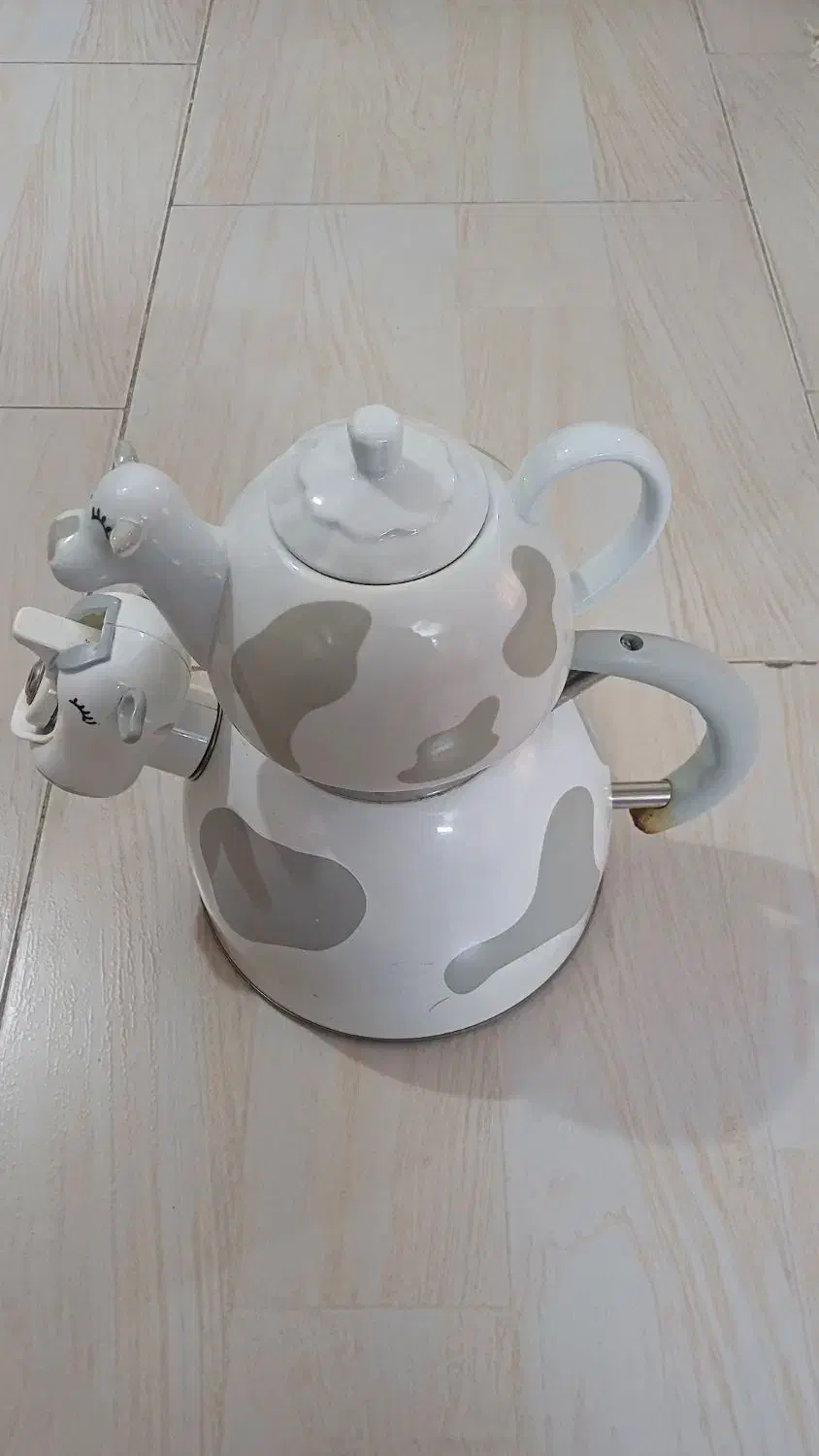 کتری وقوری تمام استیل سوتی|قوری، کتری، قهوه‌ساز دستی|ماسال, |دیوار