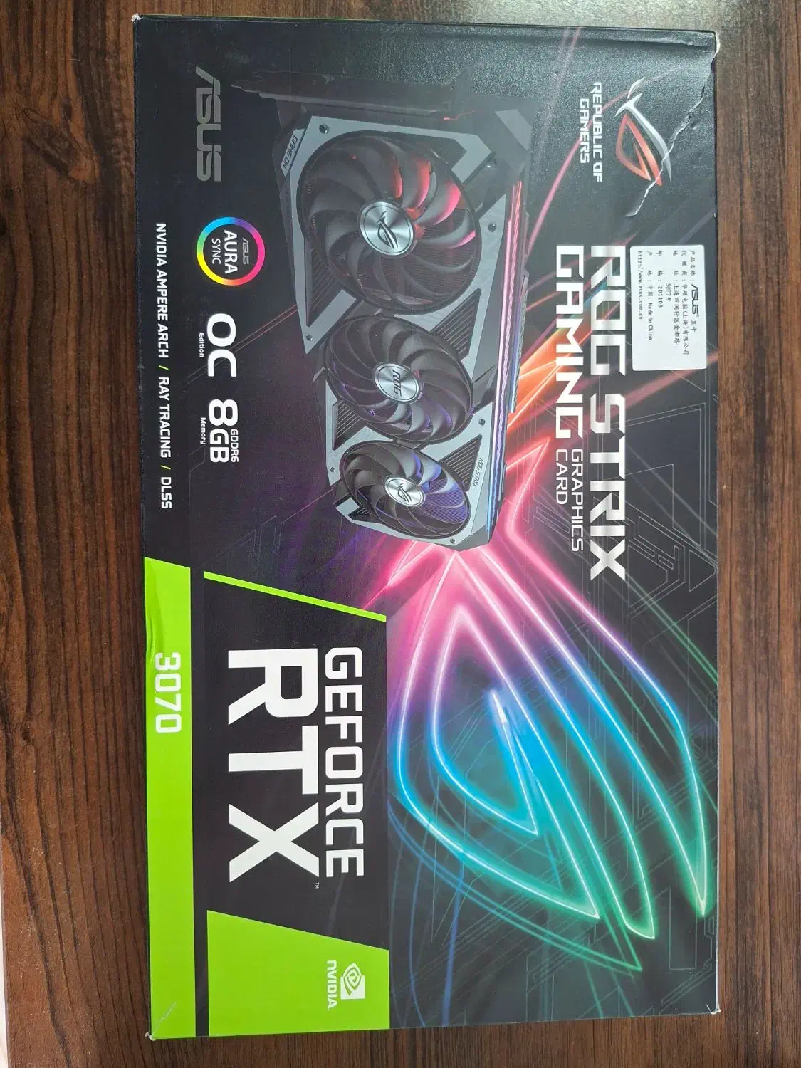 RTX 3070 ROG strix کارت گرافیک asus|قطعات و لوازم جانبی رایانه|کرج, گلشهر|دیوار
