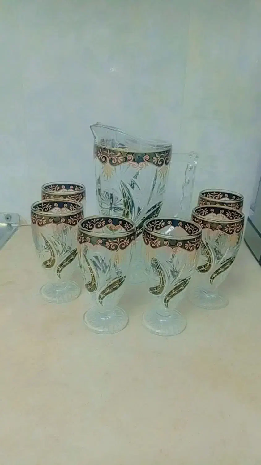 ظروف بلوری|ظروف سرو و پذیرایی|کاشمر, |دیوار