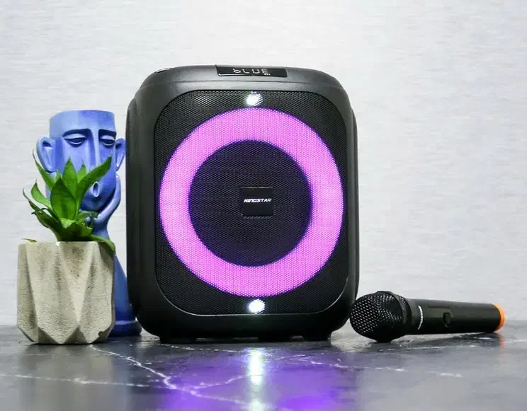 اسپیکر بلوتوثی کینگ استار نو مدل KBS485|سیستم صوتی خانگی|یزد, |دیوار