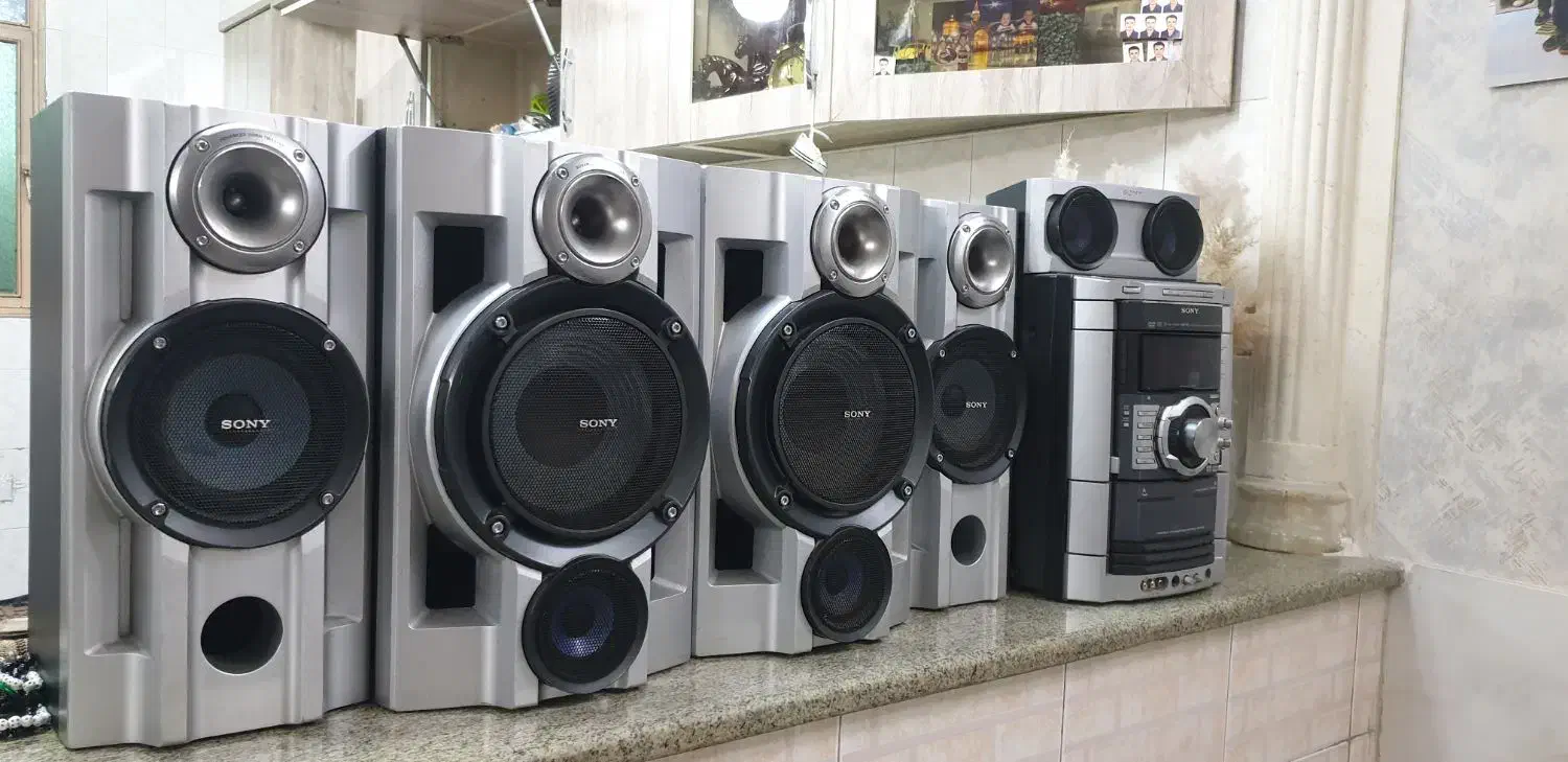 سیستم صوتی جی ان100 Gn100 قدرت۷۹۰۰وات|سیستم صوتی خانگی|ری, علایین|دیوار