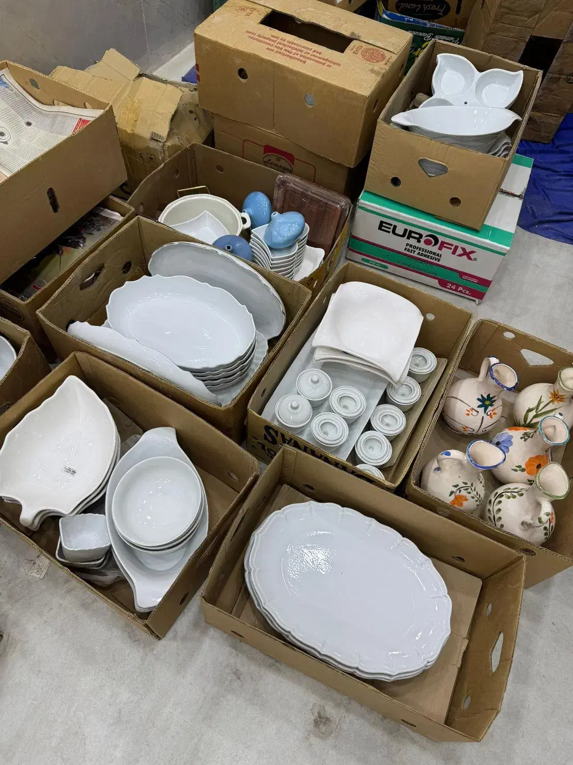 ظرف سرامیکی عمده و جزئی|ظروف سرو و پذیرایی|اهواز, زیتون کارمندی|دیوار