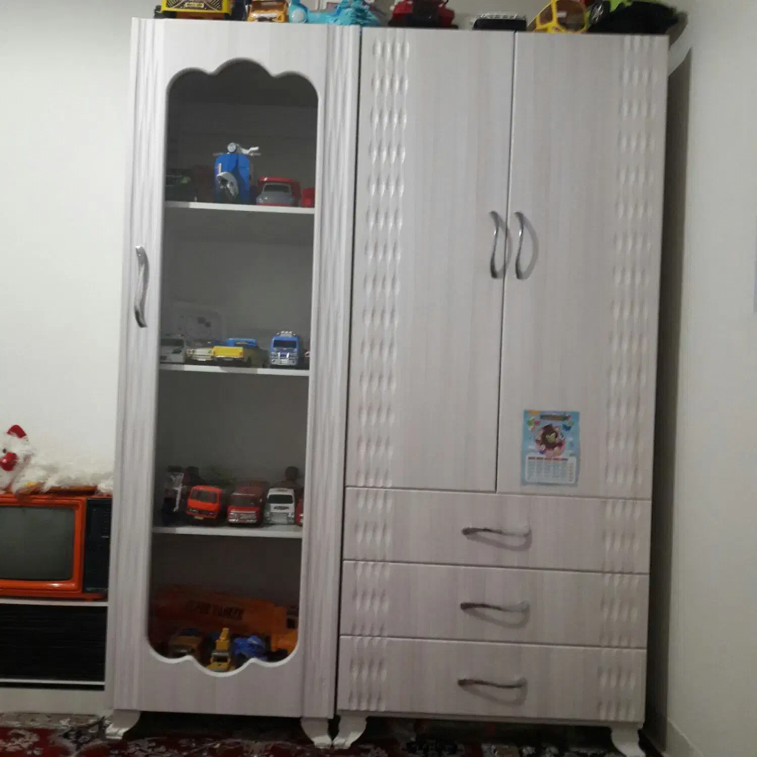 کمد و دکور نو|تخت و سرویس خواب|شازند, |دیوار