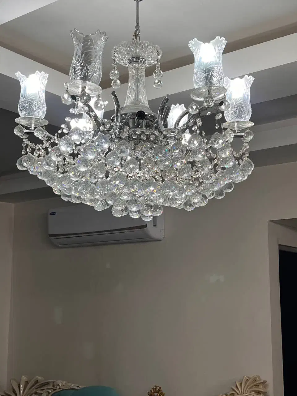 لوستر شیک|لوستر و چراغ آویز|قزوین, |دیوار