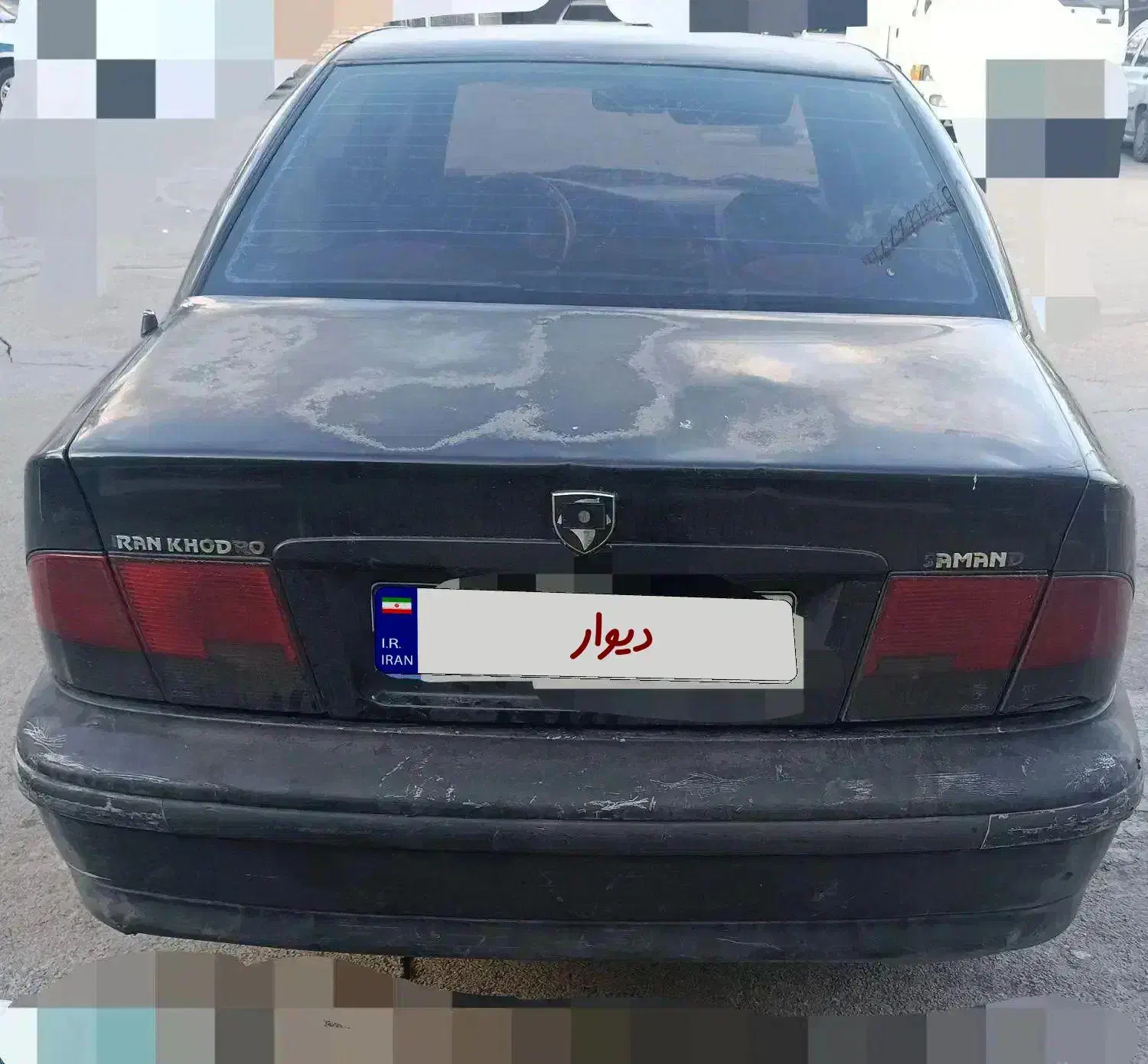 فروش خودرو سمند مشکی مدل ۸۵|خودرو سواری و وانت|اصفهان, شاهد|دیوار