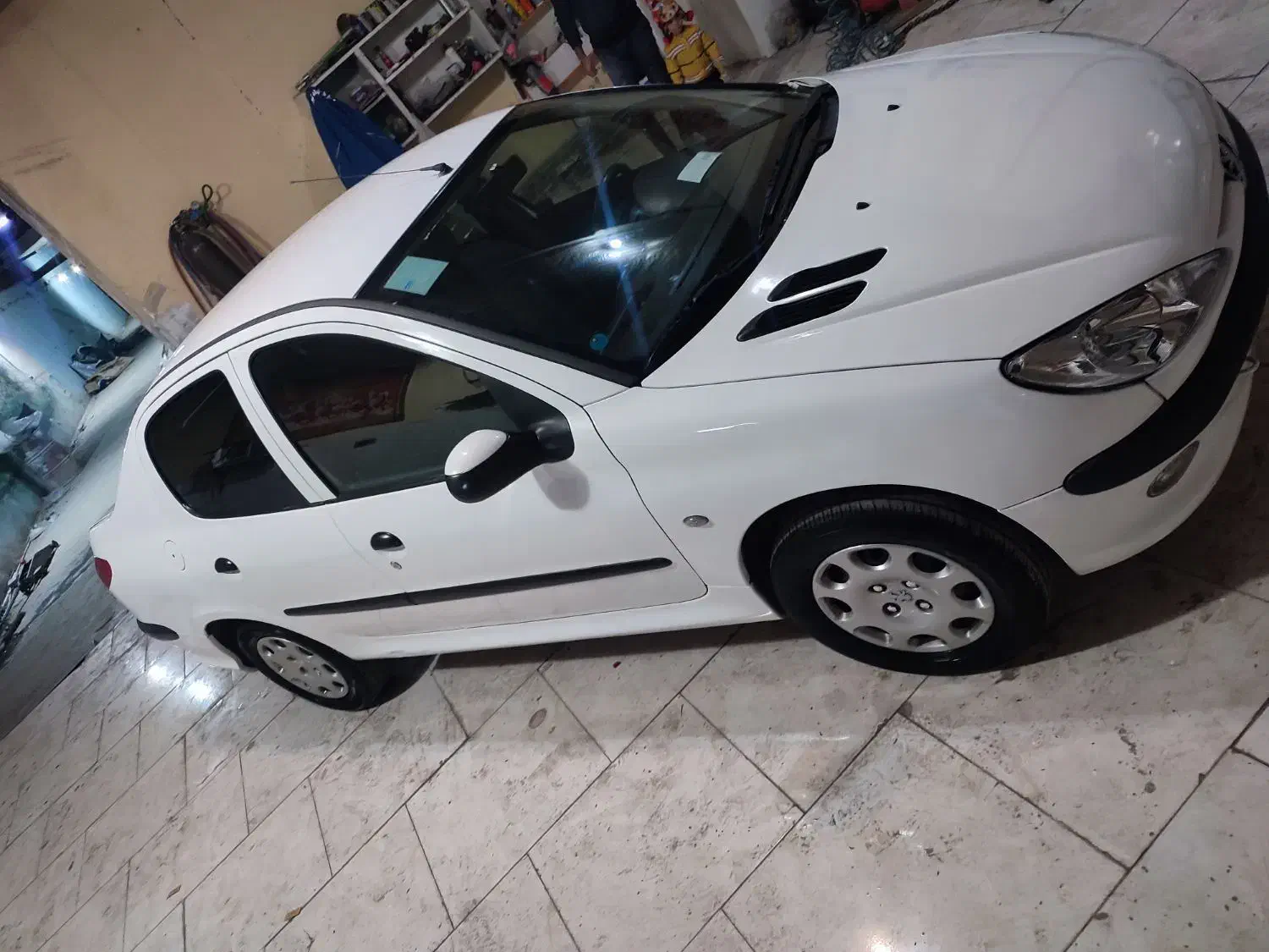 206sdوی 8 .یه کاپوت گلگیر رنگ شاسی سالم|خودرو سواری و وانت|نیشابور, شریعتی|دیوار