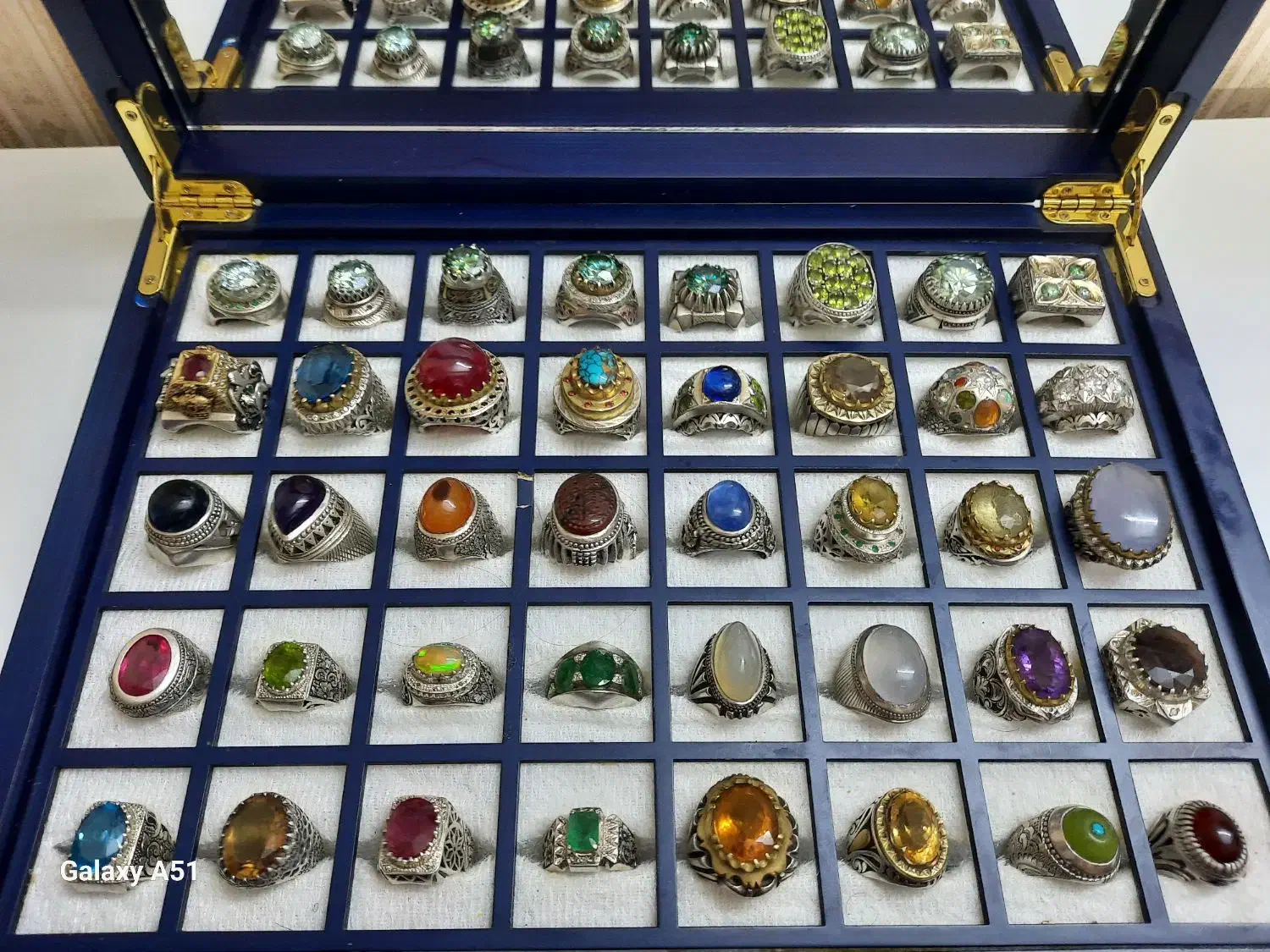 ۴۰عدد انگشتر نقره جواهری و کلکسیونی، فاخر|جواهرات|قوچان, |دیوار