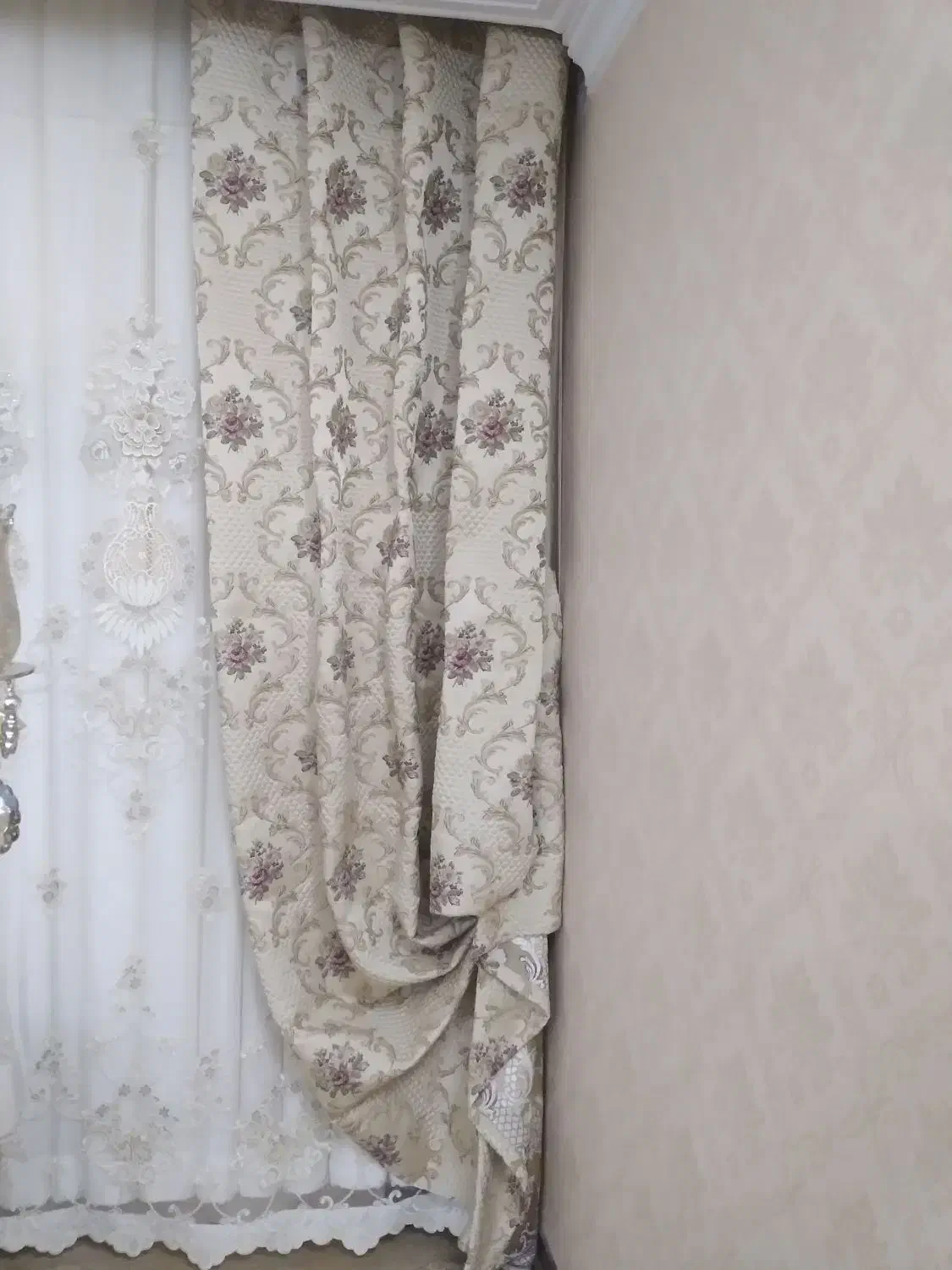 دستک پرده دو عدد|پرده، رانر، رومیزی|قوچان, |دیوار