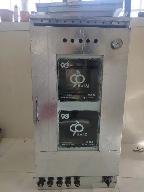 خمیر گیر ده کیلو یی وتنور گازی پنج شعله|اجاق گاز و لوازم برقی پختوپز|میانه, |دیوار