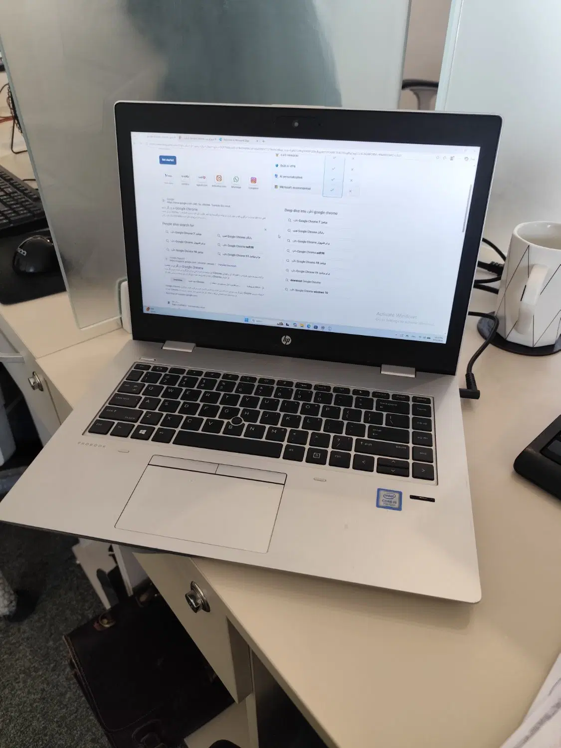 HP ProBook 640 G4 i5 128ssd 8gbDDR4 intel620|رایانه همراه|مشهد, حجاب (شهرک غرب)|دیوار