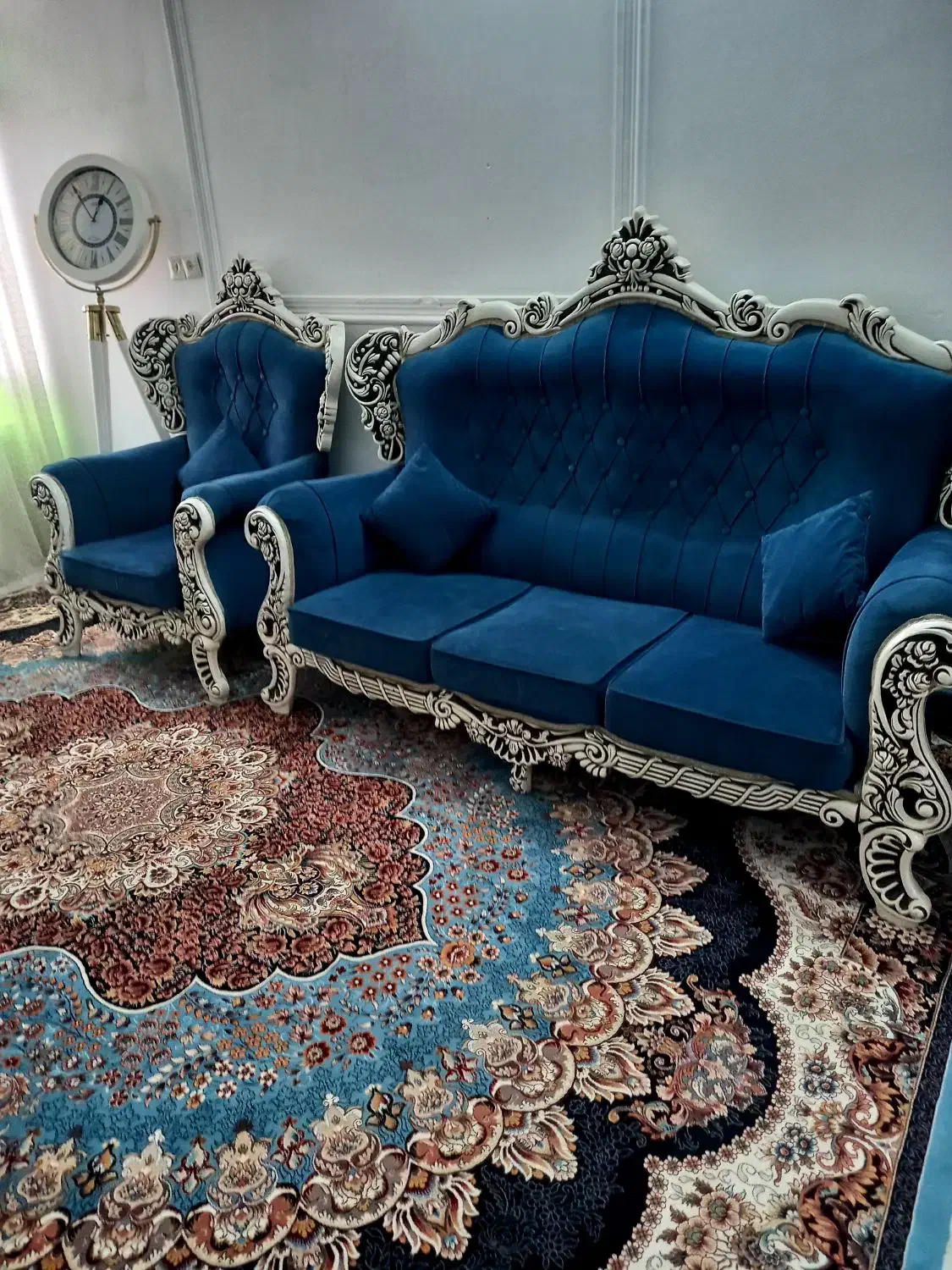 مبل هفت نفره درحد نو|مبلمان خانگی و میز عسلی|ورامین, ورامین|دیوار