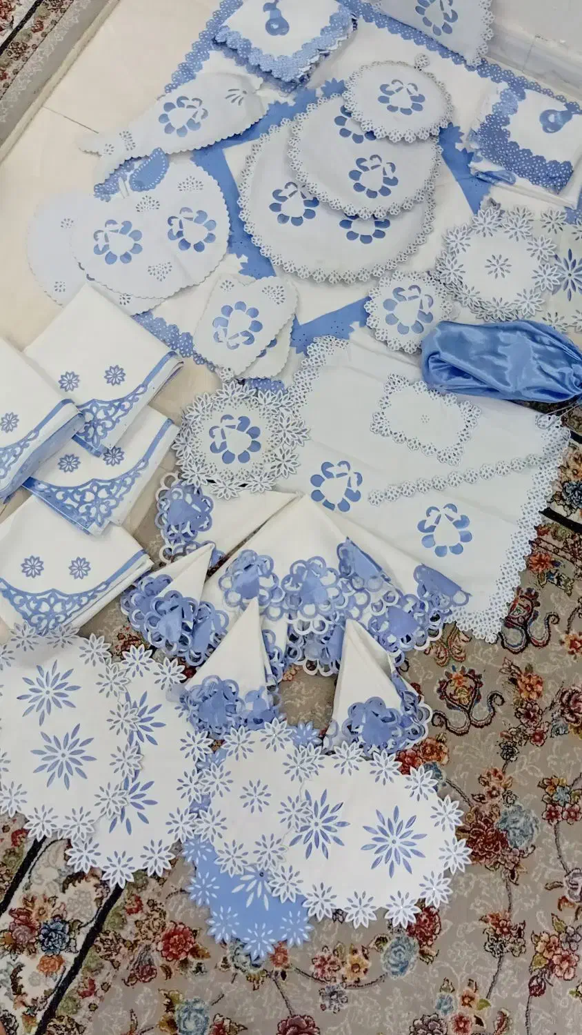 سرویس دمه کنی آمیز خونه ۲۰ تیکه همه نونو|سفره، حوله، دستمال آشپزخانه|دماوند, گیلاوند|دیوار