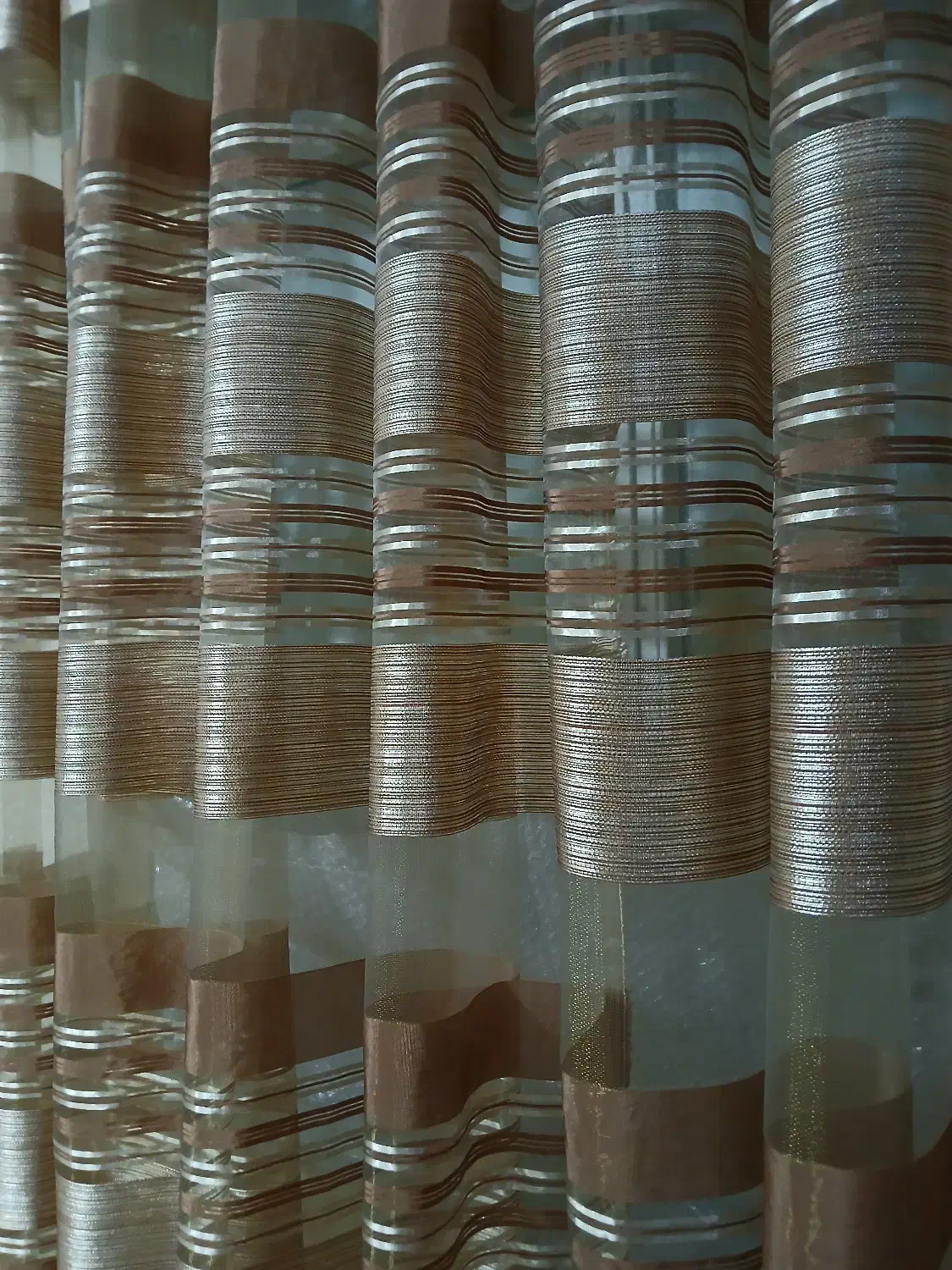 پرده ساخت ترکیه ۳ عدد ۱۴۰ در ۲۵۵|پرده، رانر، رومیزی|تهران, شهرک مخابرات|دیوار