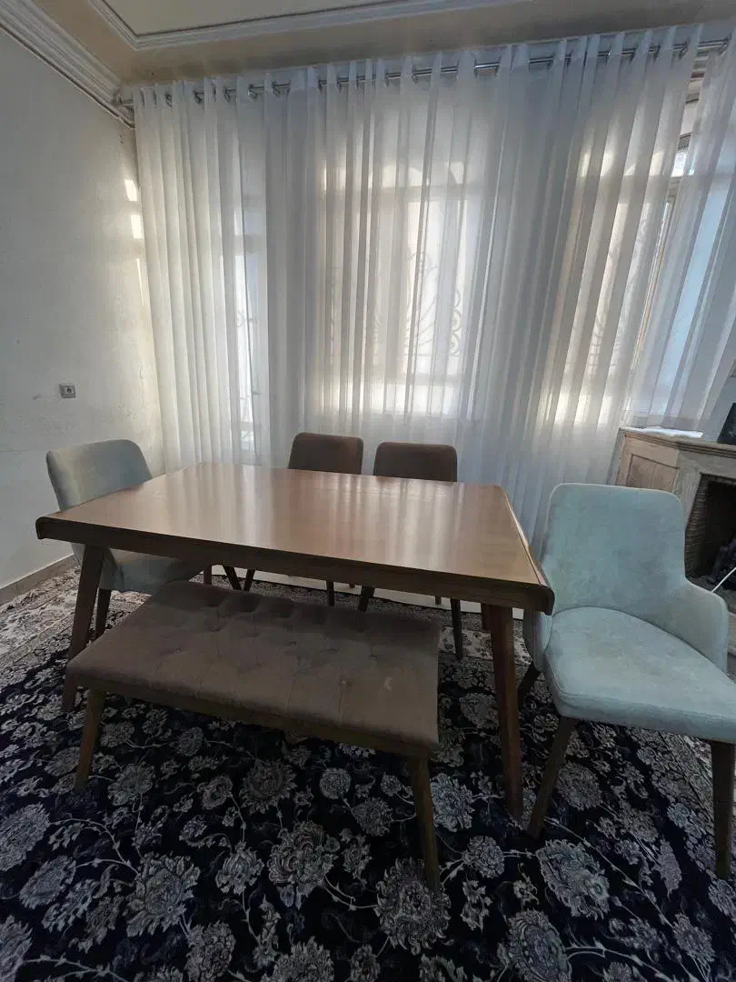 نهار خوری ۶ نفره|میز و صندلی غذاخوری|گرمسار, |دیوار