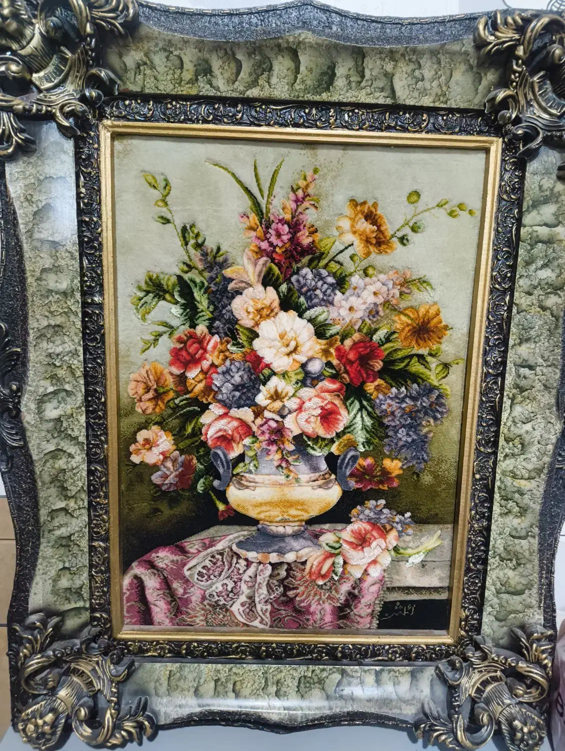 تابلو فرش دستباف|تابلو فرش|تهران, فلاح|دیوار