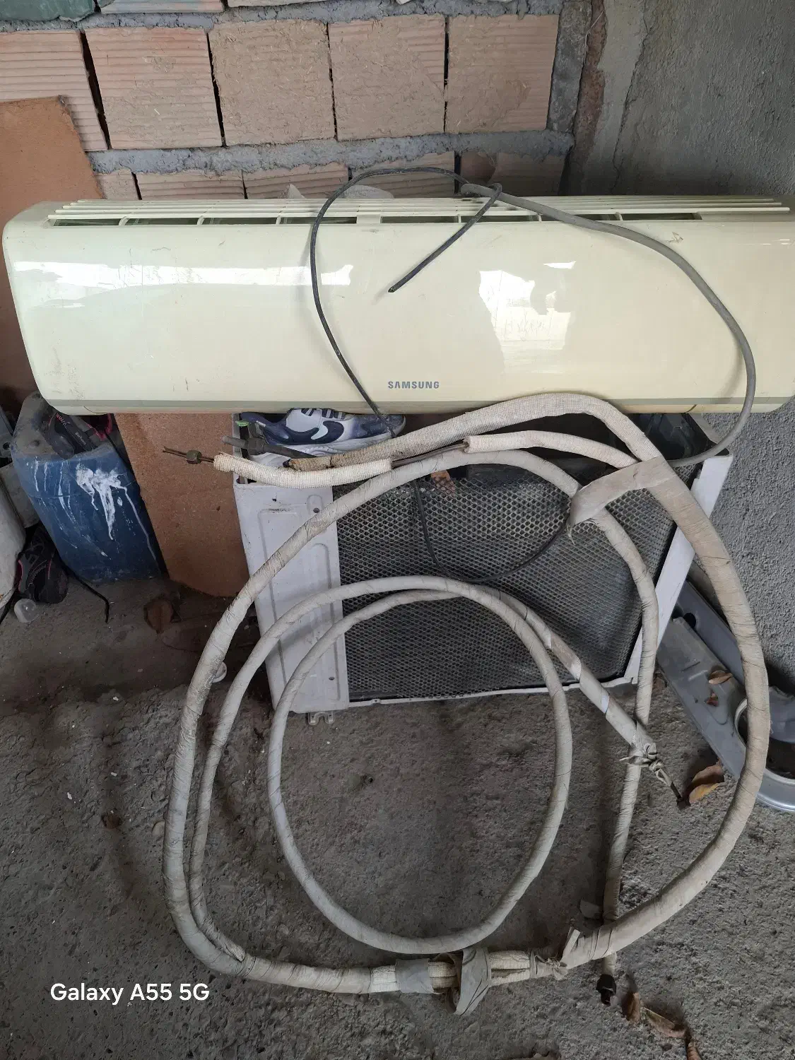 یک عدد کولرموتورسوخته سامسونگ|کولر گازی و فن‌کوئل|آق قلا, |دیوار