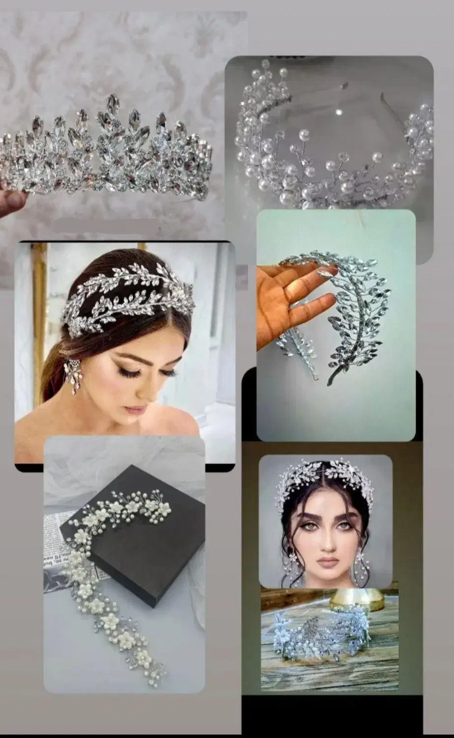 تاج و ریسه ی مو تل مجلسی اکسسوری|بدلیجات|مشهد, توس (بلوار توس)|دیوار