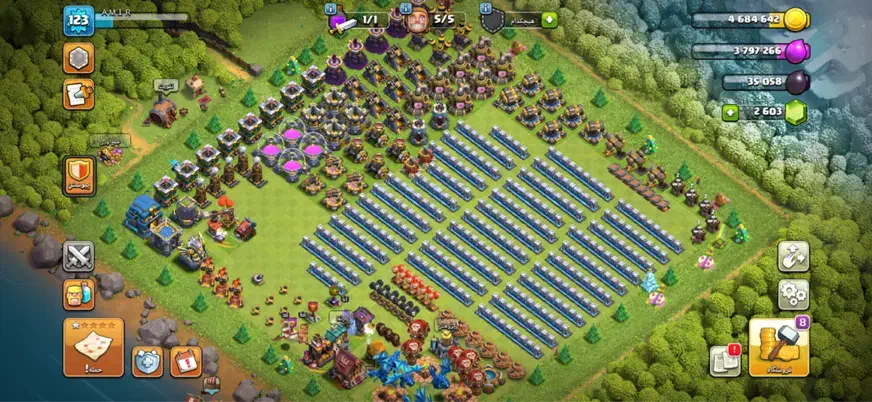 اکانت کلش اف کلنز تان ۱۲ مکس|کنسول، بازی ویدئویی و آنلاین|شیراز, لاله|دیوار