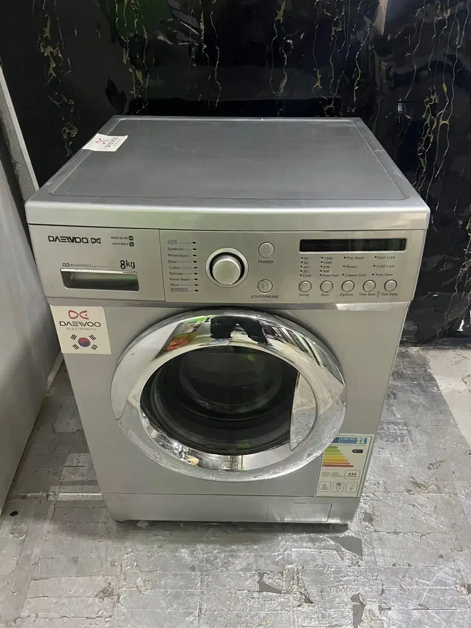 لباسشویی دوو مدل دیجیتال ۸ کیلویی پرداخت بعد تست|ماشین لباسشویی و خشک‌کن لباس|تهران, میدان ولیعصر|دیوار