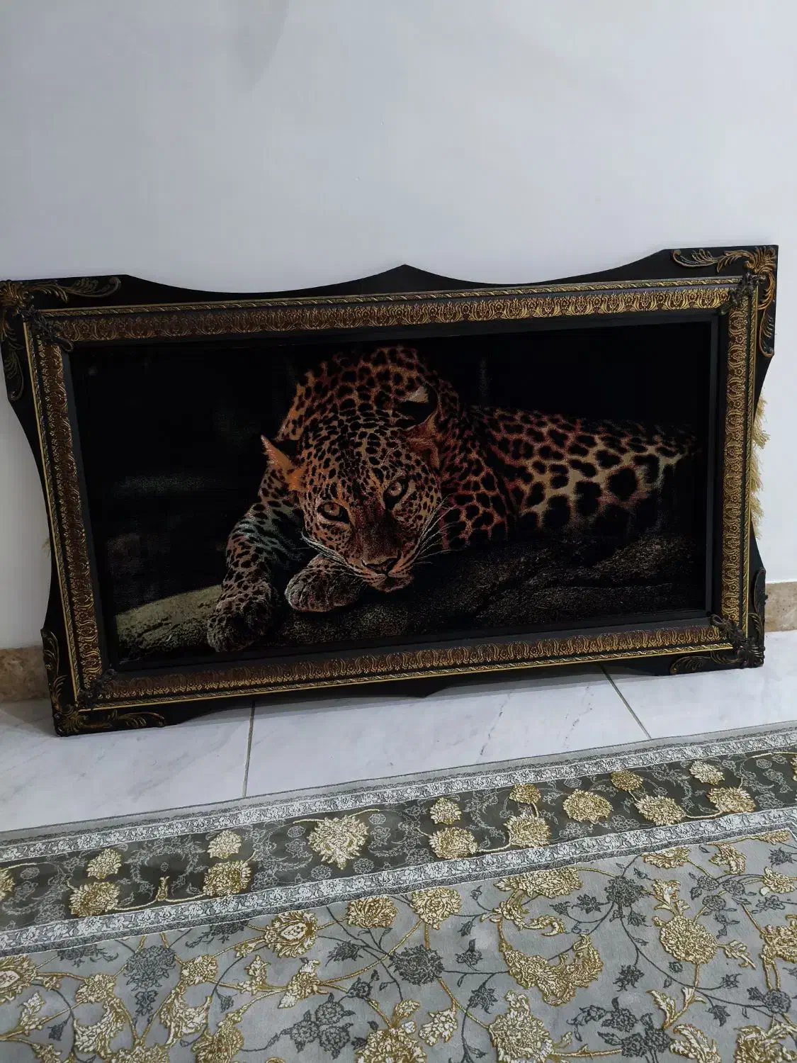 تابلو ۱۲۰/۷۰|تابلو فرش|لاهیجان, طالقانی|دیوار