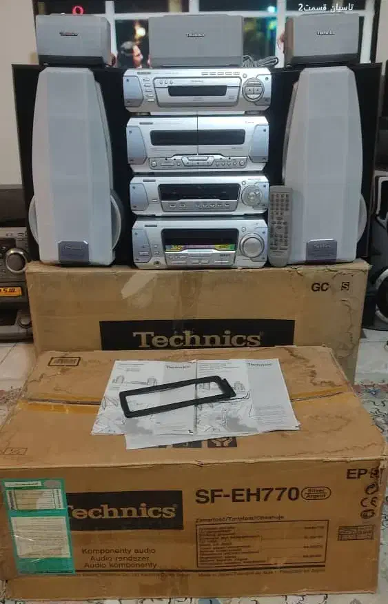 ضبط کلکسیونی تکنیکس طبقاتی|سیستم صوتی خانگی|تهران, حشمتیه|دیوار