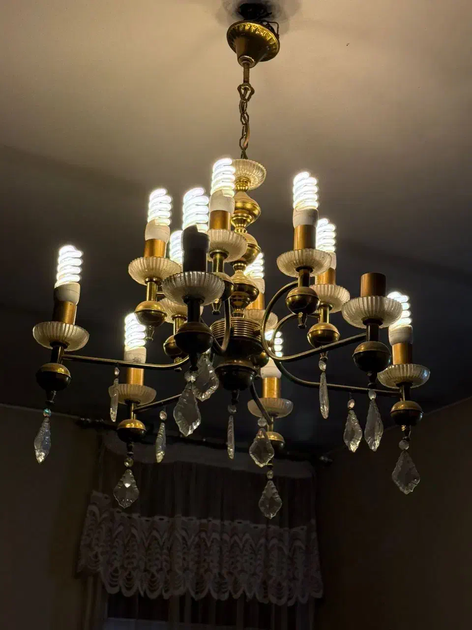 لوستر  ۱۲ شاخه|لوستر و چراغ آویز|کرج, گوهردشت|دیوار