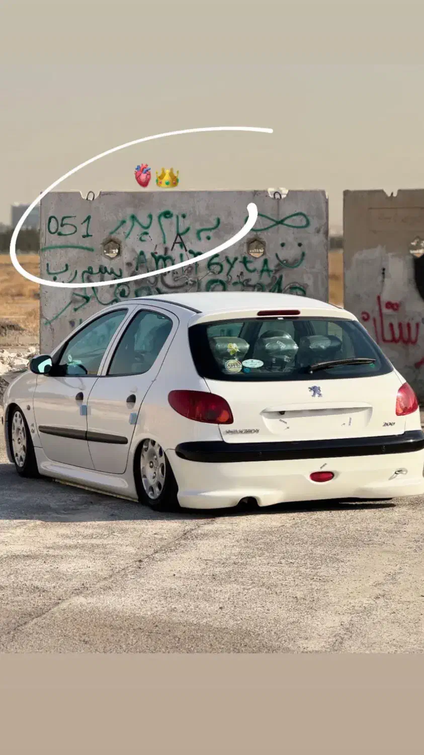 ۲۰۶تیپ 2کم کار|خودرو سواری و وانت|کاشان, فاز ۱ ناجی آباد|دیوار