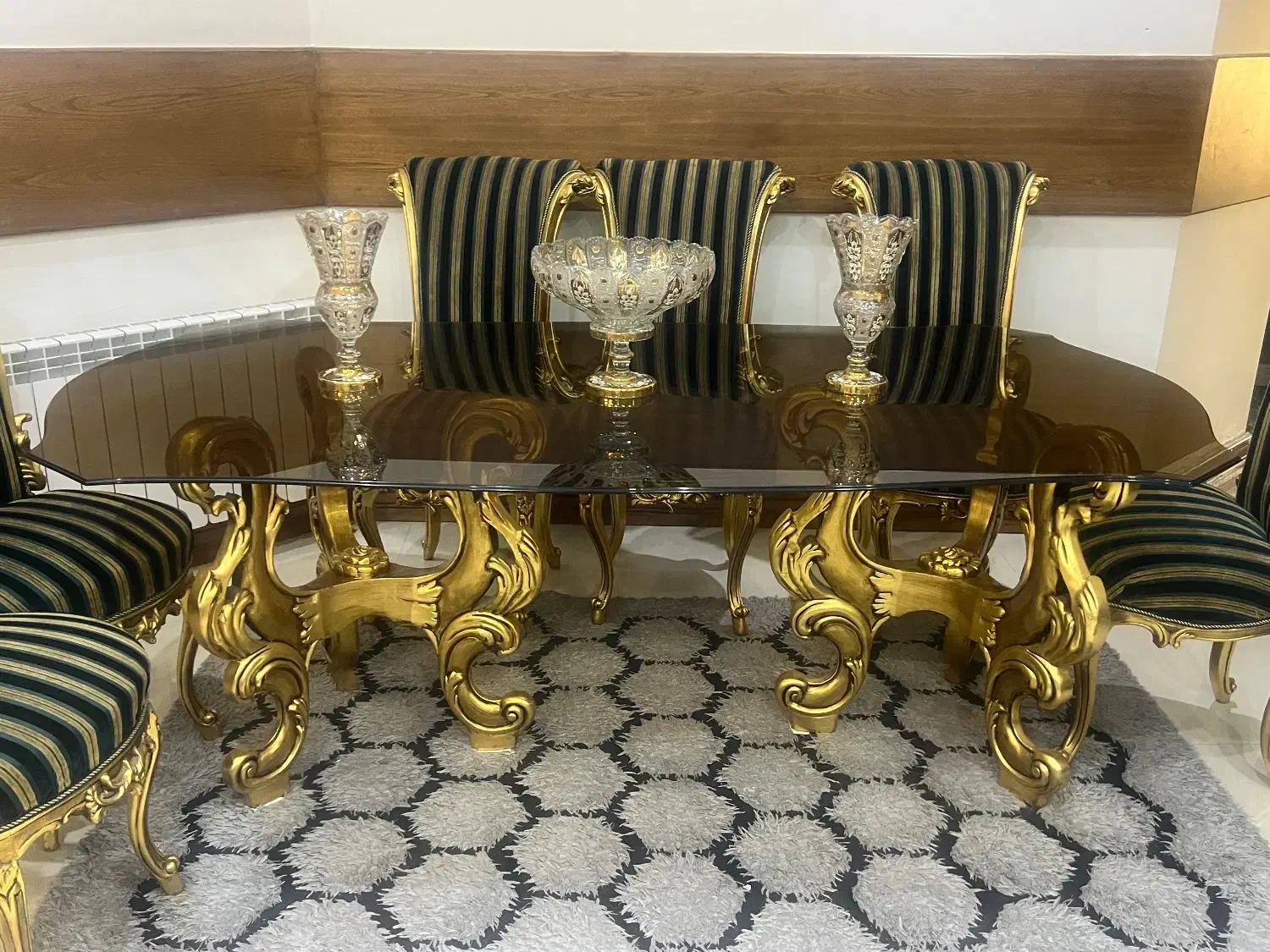 میز ناهارخوری تک ۸ نفره|میز و صندلی غذاخوری|مشهد, نیروی هوایی|دیوار