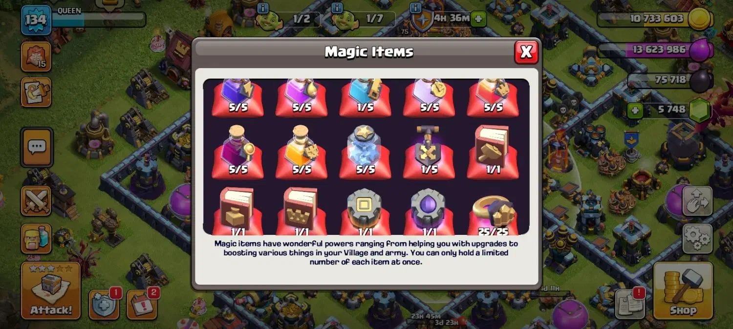 اکانت کلش تان ۱۳ فول مکث|کنسول، بازی ویدئویی و آنلاین|جهرم, |دیوار