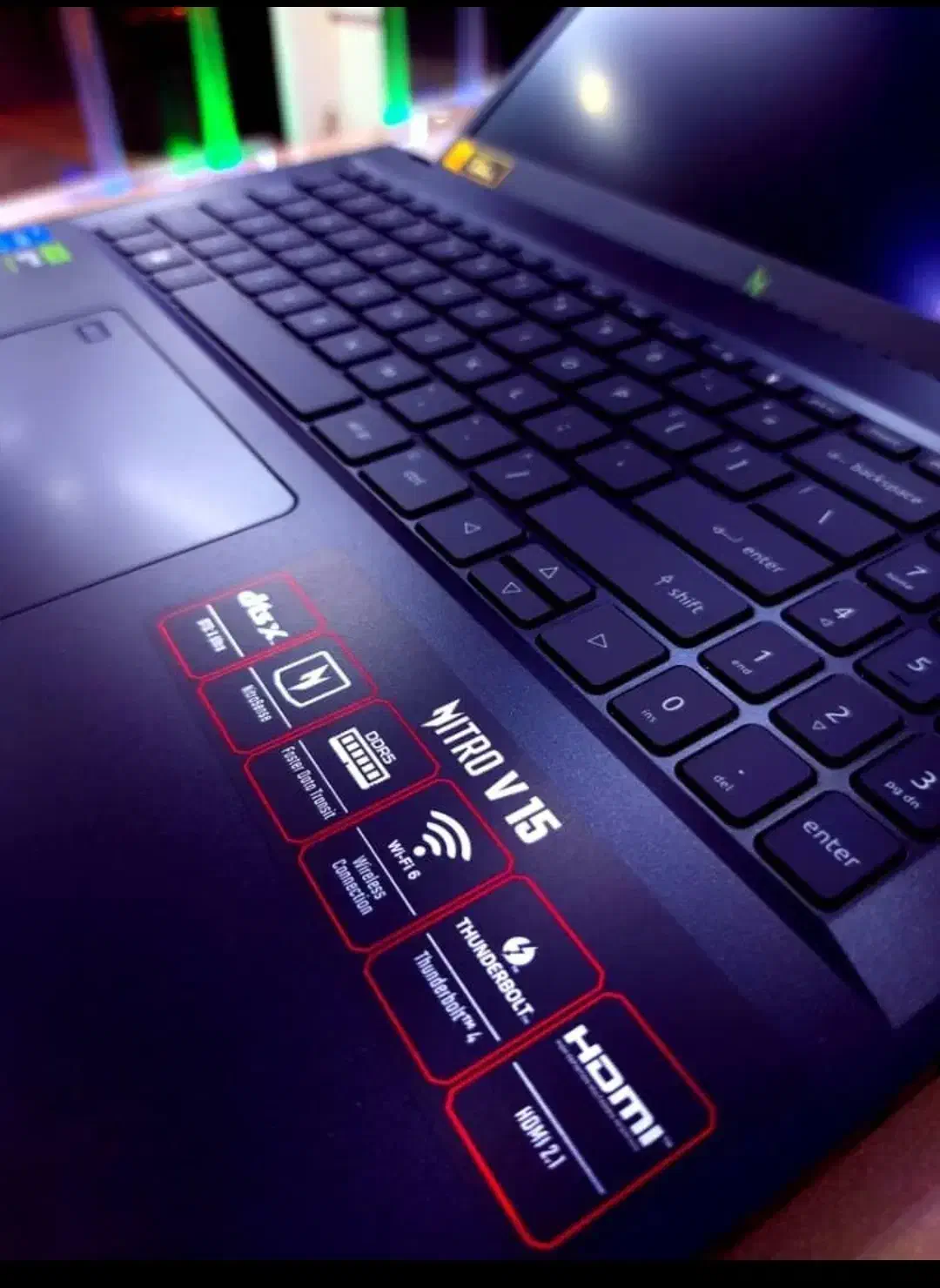 لپتاپ ACER NITRO V RTX 2050 نسل سیزده پلمپ|رایانه همراه|شیراز, ملاصدرا|دیوار