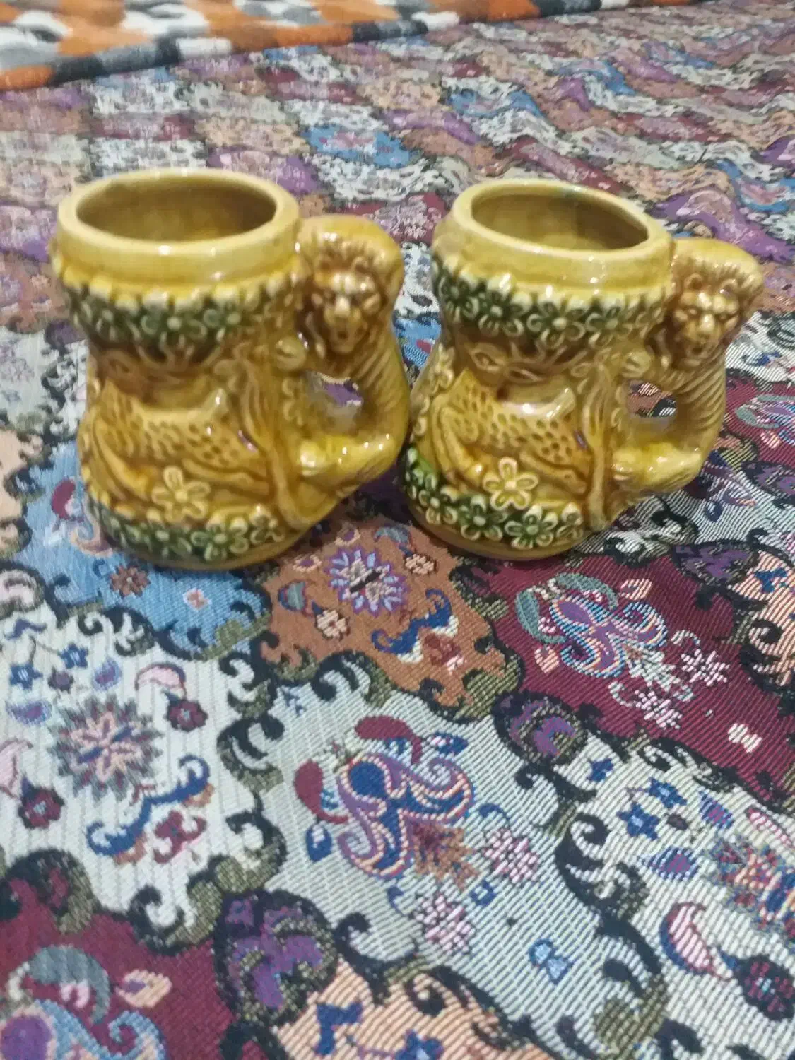 لیوان قدیمی سفالی|کلکسیون اشیاء عتیقه|مرند, |دیوار